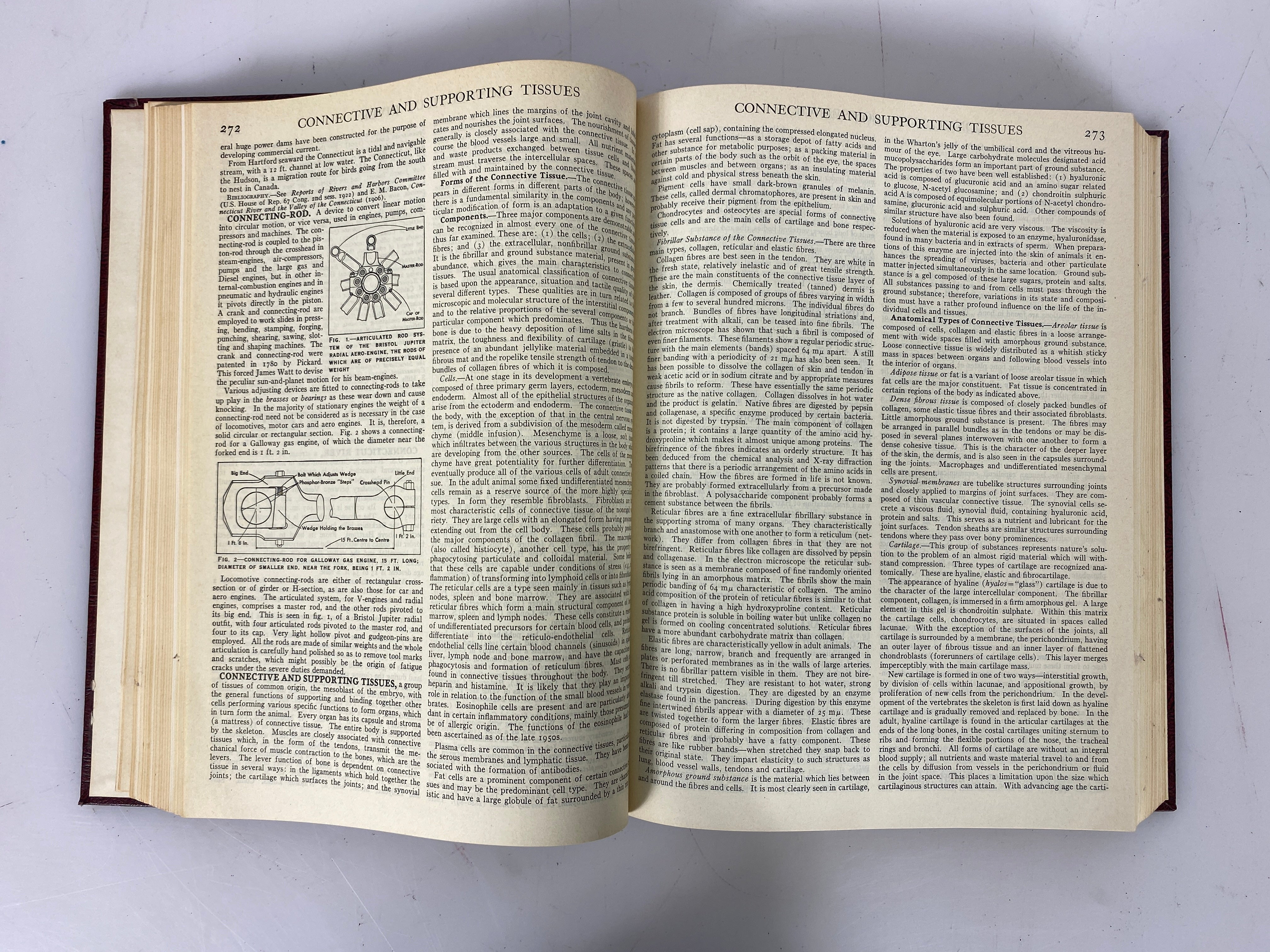 Lot of 21: Encyclopedia Britannica 1-12, 14-22 1957 HC