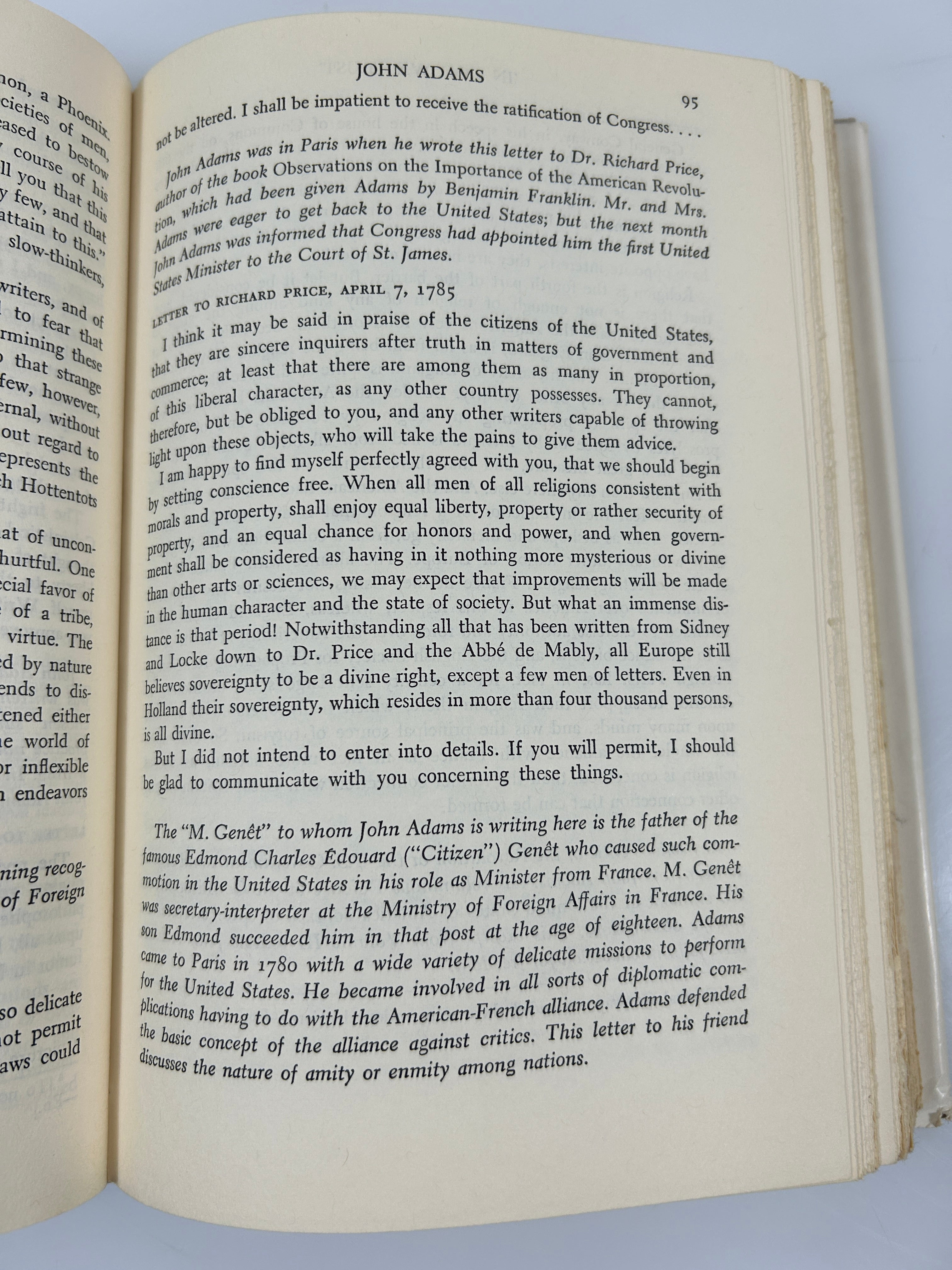 In God We Trust by Norman Cousins Ex-Library 1958 HCDJ