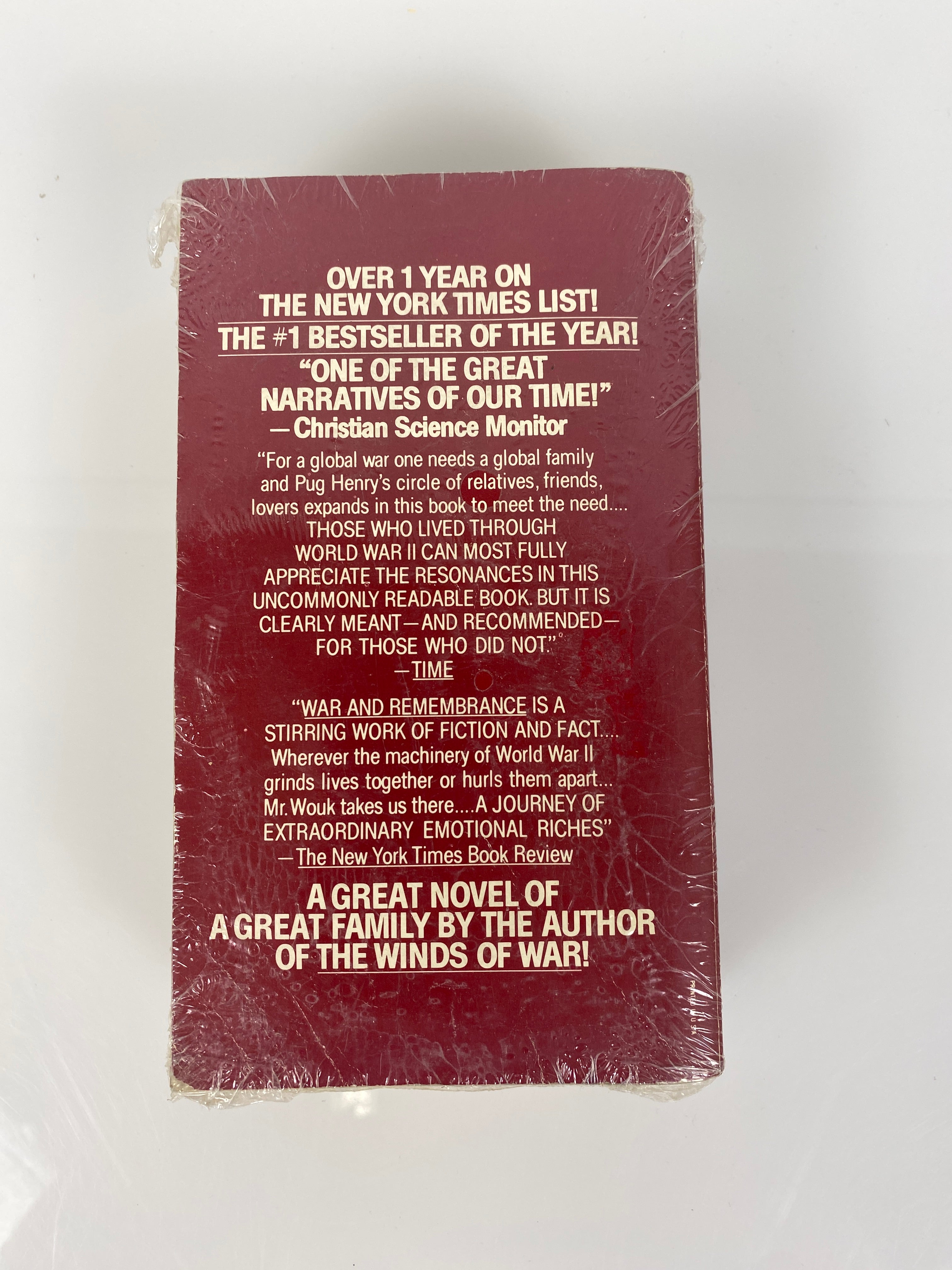 War and Remembrance Herman Wouk Pocket Paperback