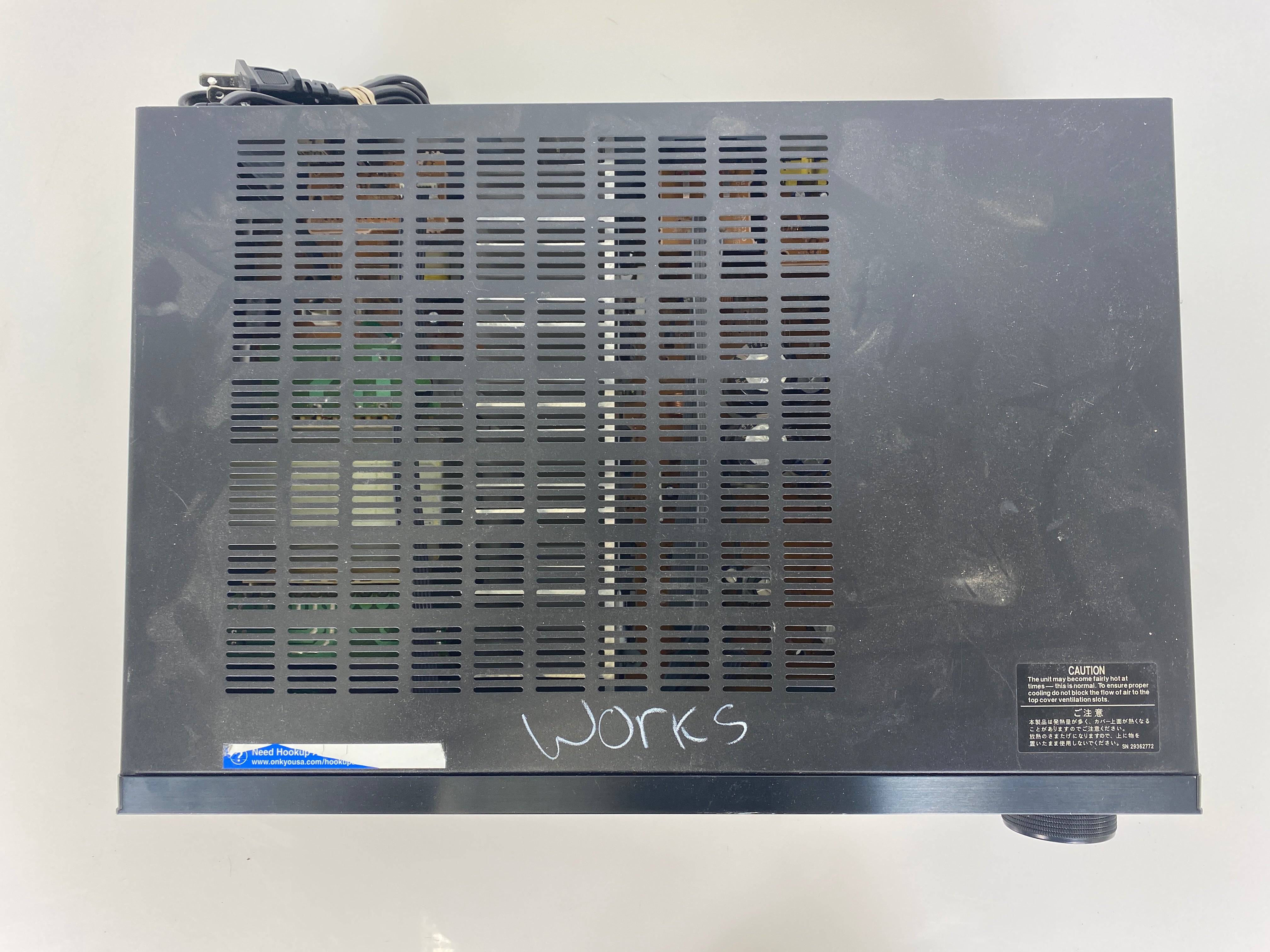 Onkyo TX-8511 Audio Video Control Receiver