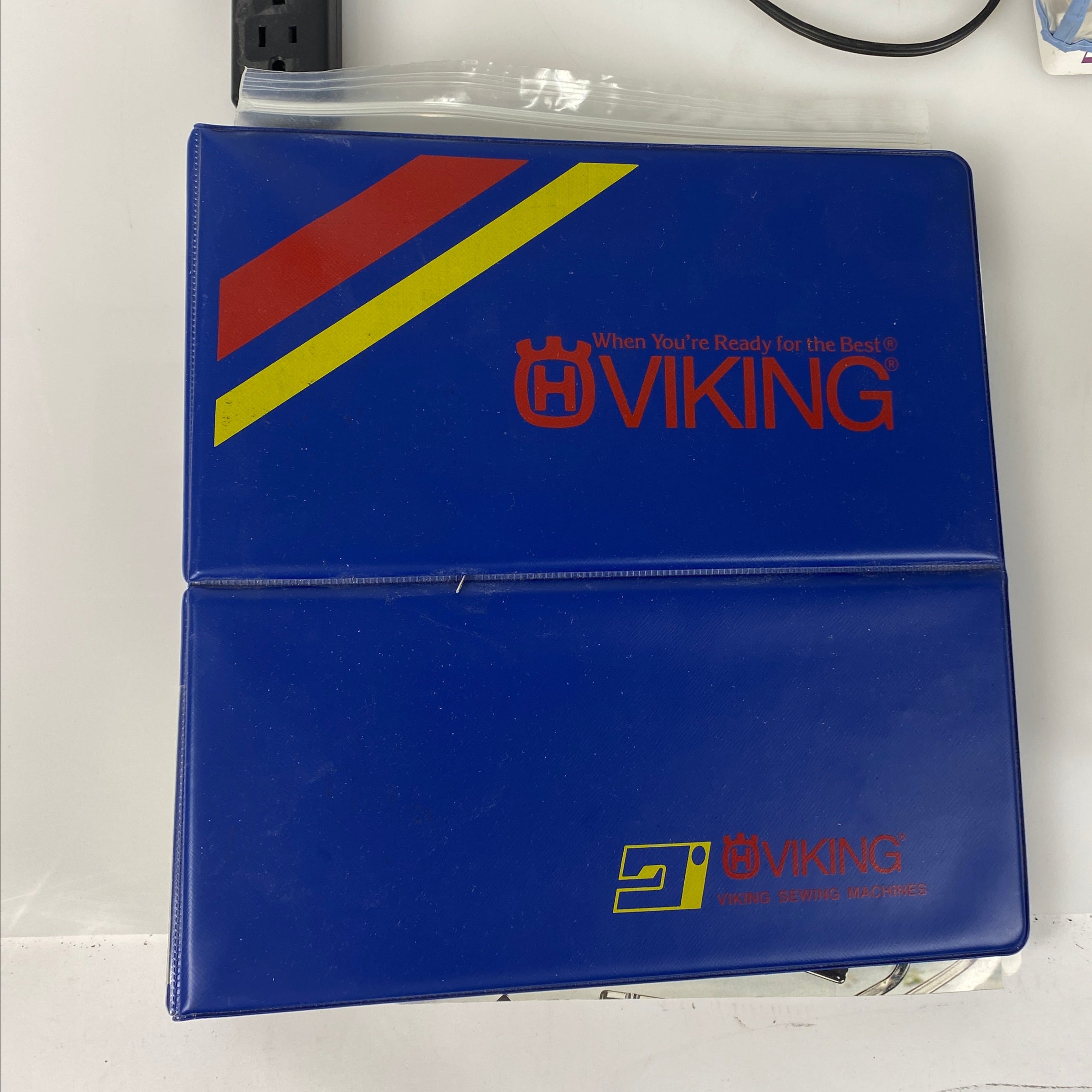 Husqvarna Viking Model 230 Sewing Machine w/ Manual