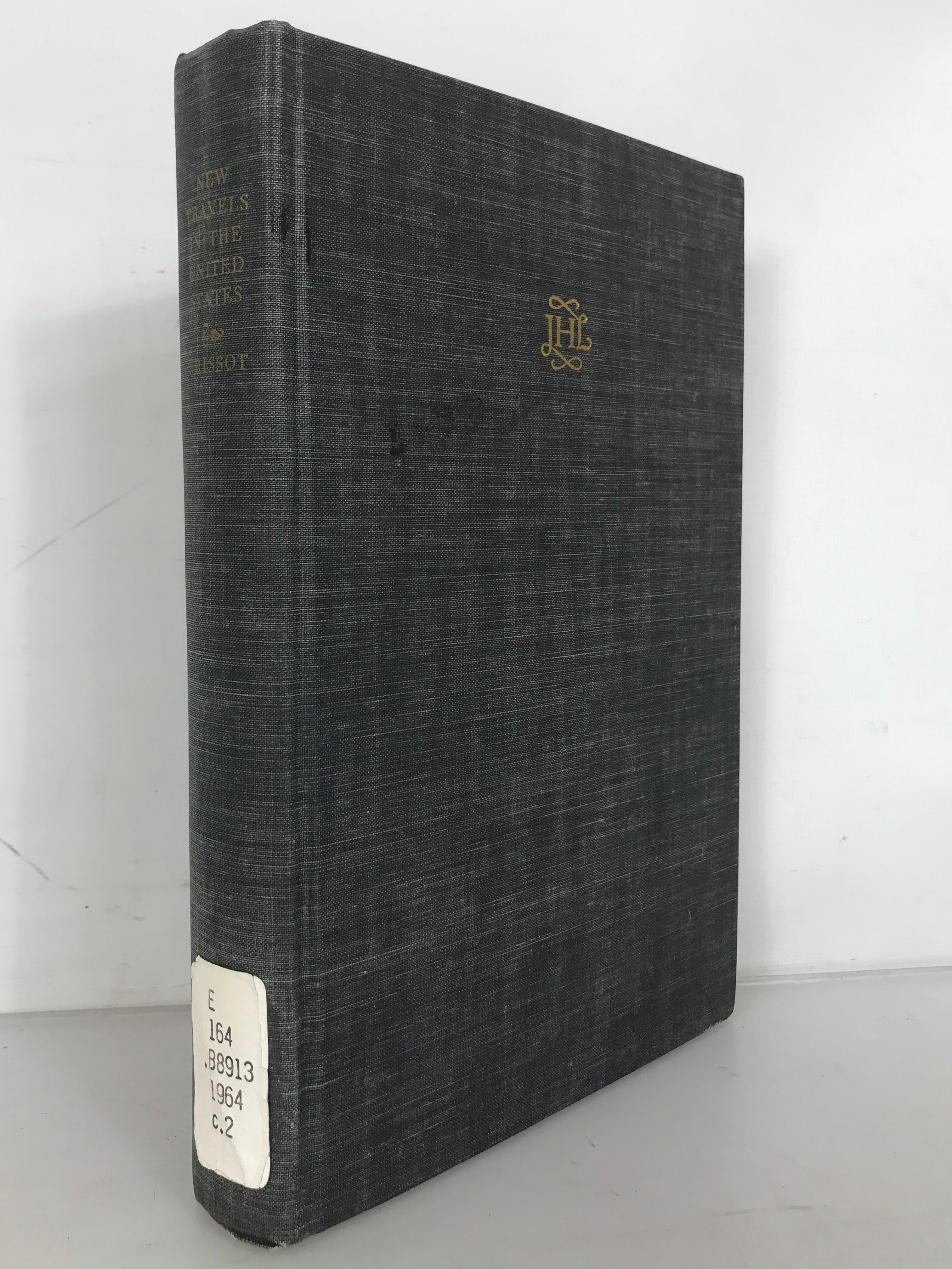 New Travels in the United States of America 1788 by De Warville The John Harvard Library 1964 HC