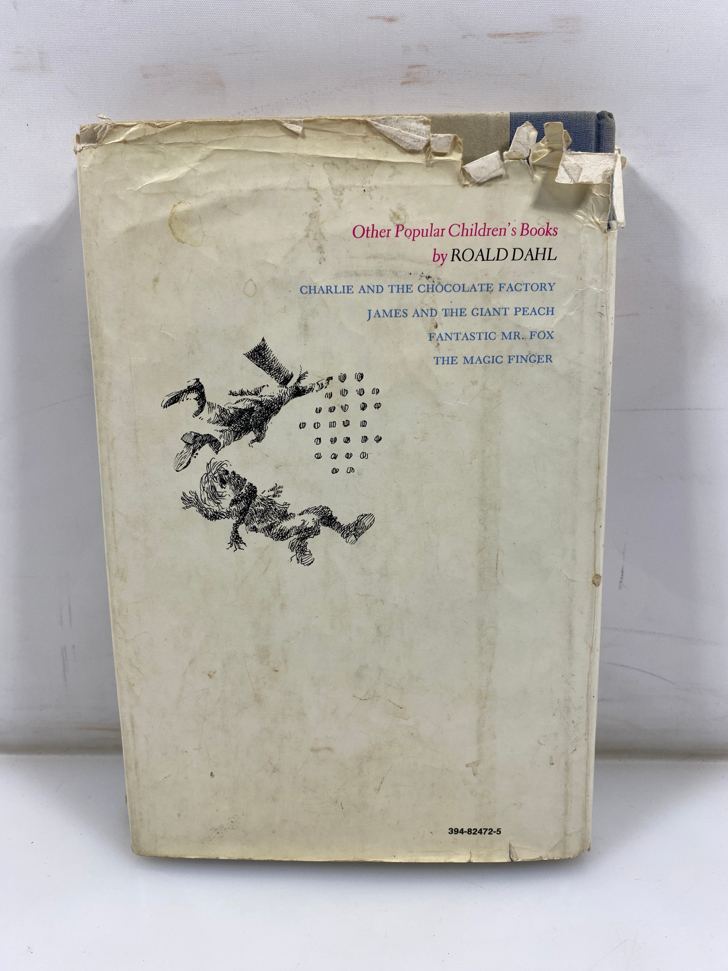 Charlie and the Great Glass Elevator by Roald Dahl 1972 HCDJ