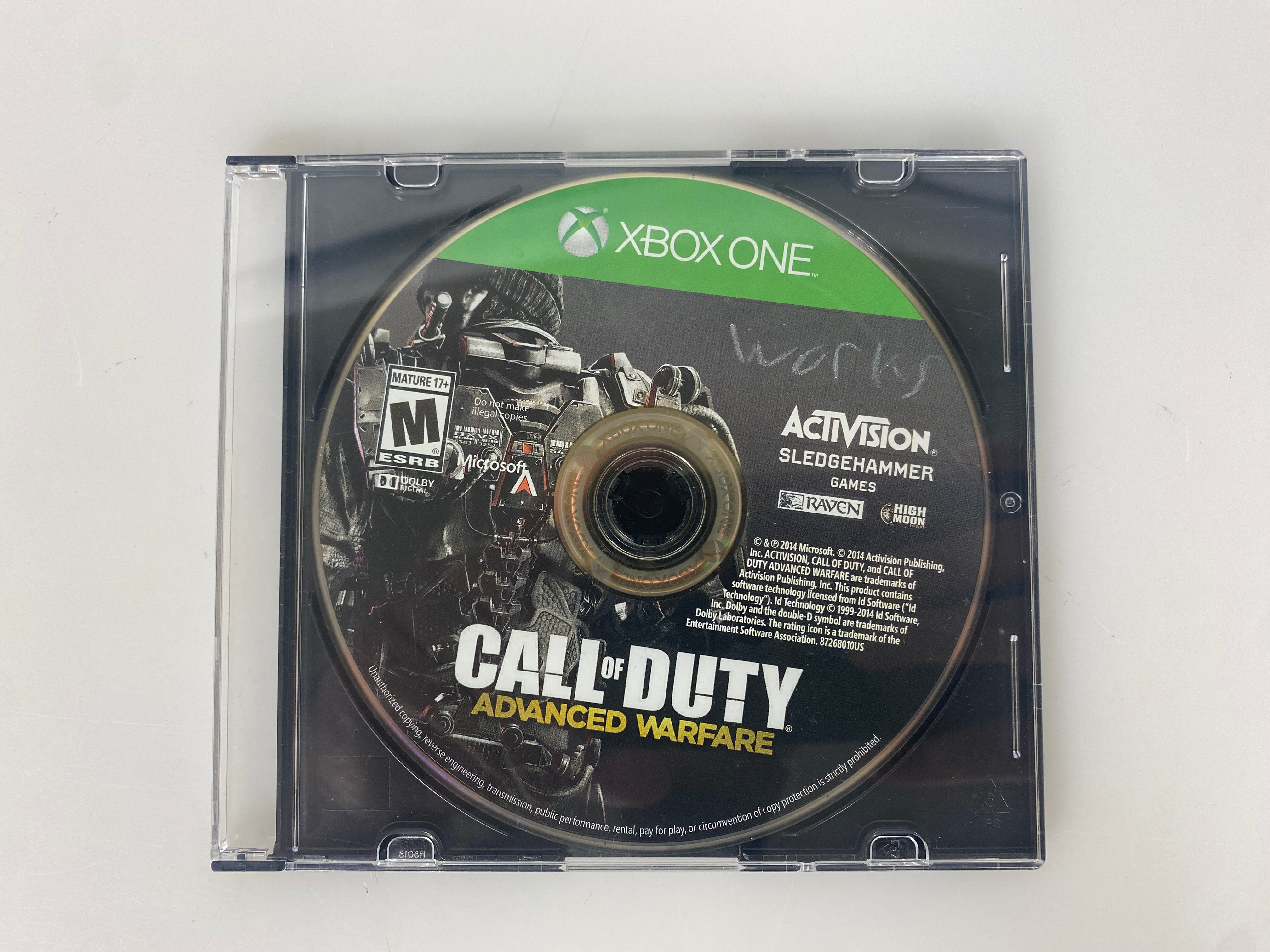 Call of Duty: Advanced Warfare Xbox One (Missing Packaging)