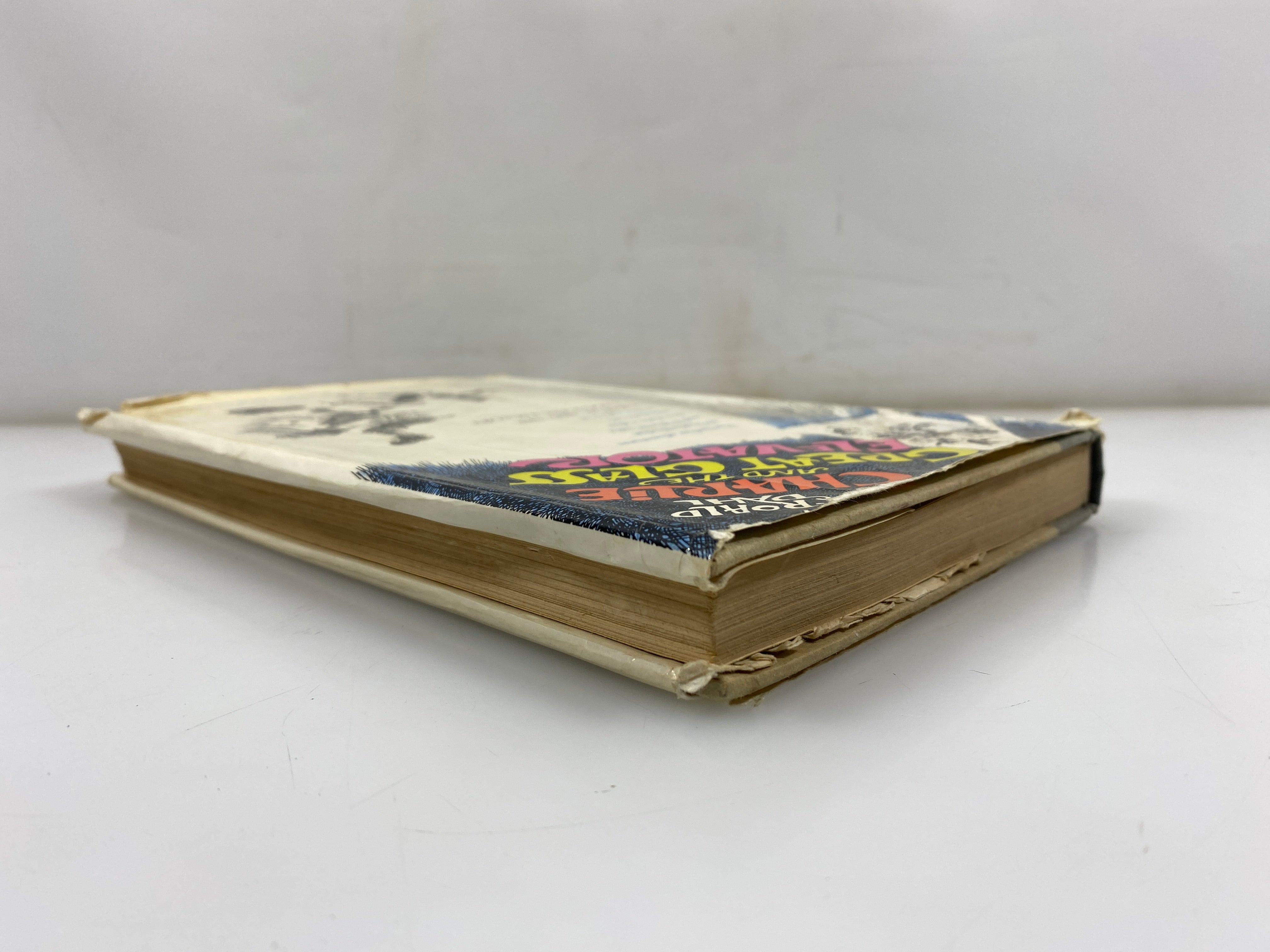 Charlie and the Great Glass Elevator by Roald Dahl 1972 HCDJ