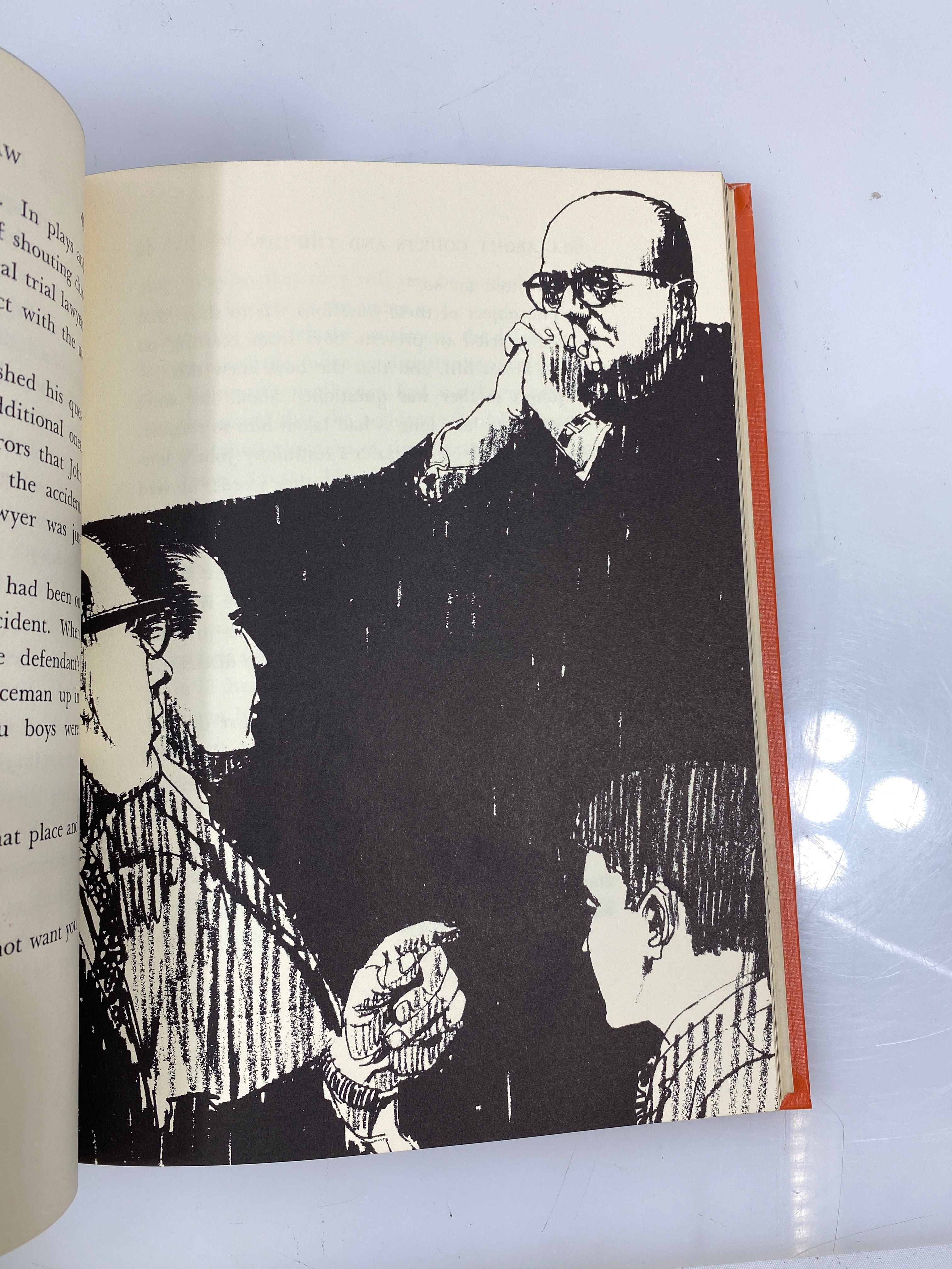 All About Courts and Law Ruth Brindze Random House 1964 HC