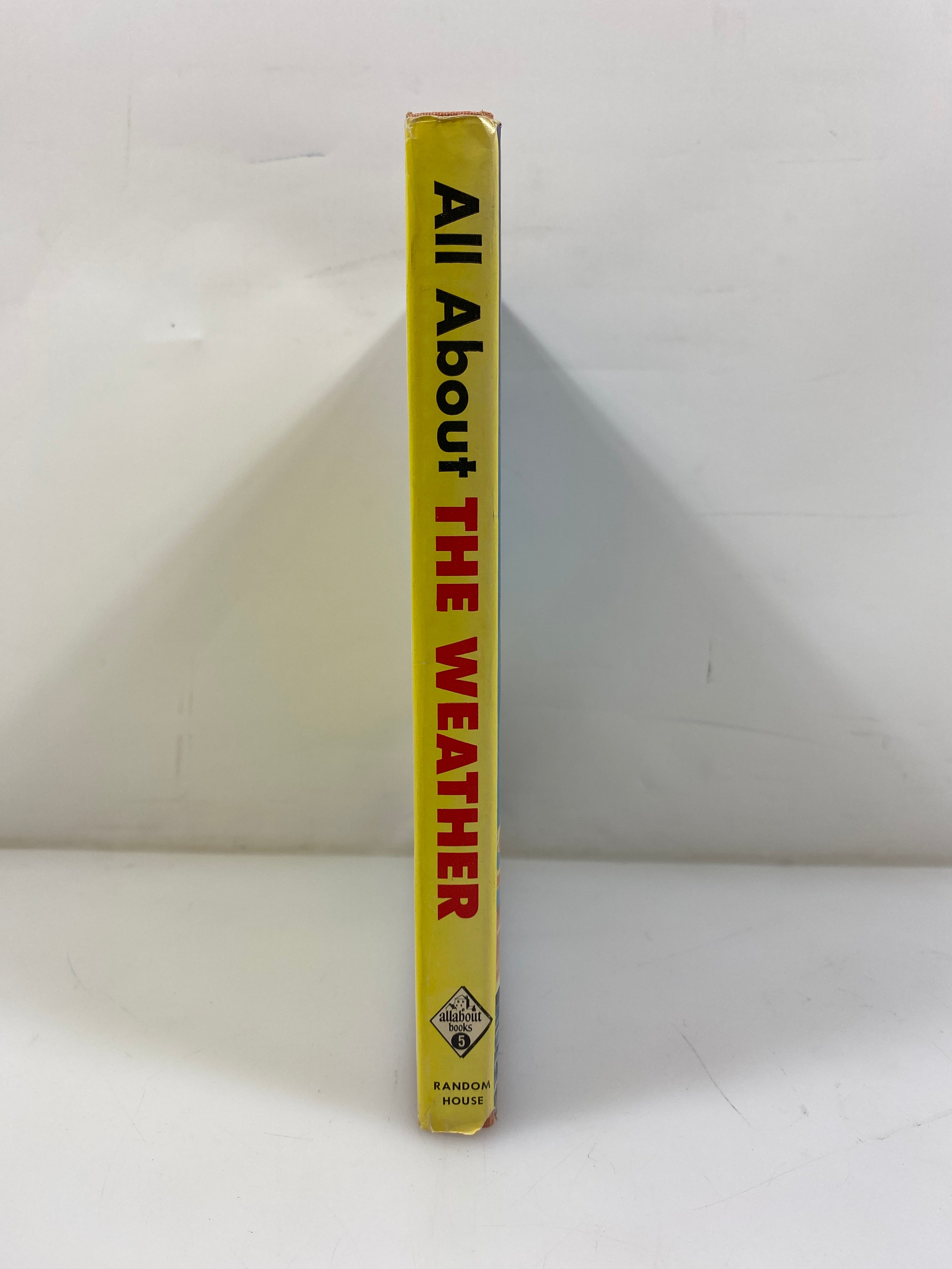 All About the Weather Ivan Tannehill Random House 1953 HCDJ