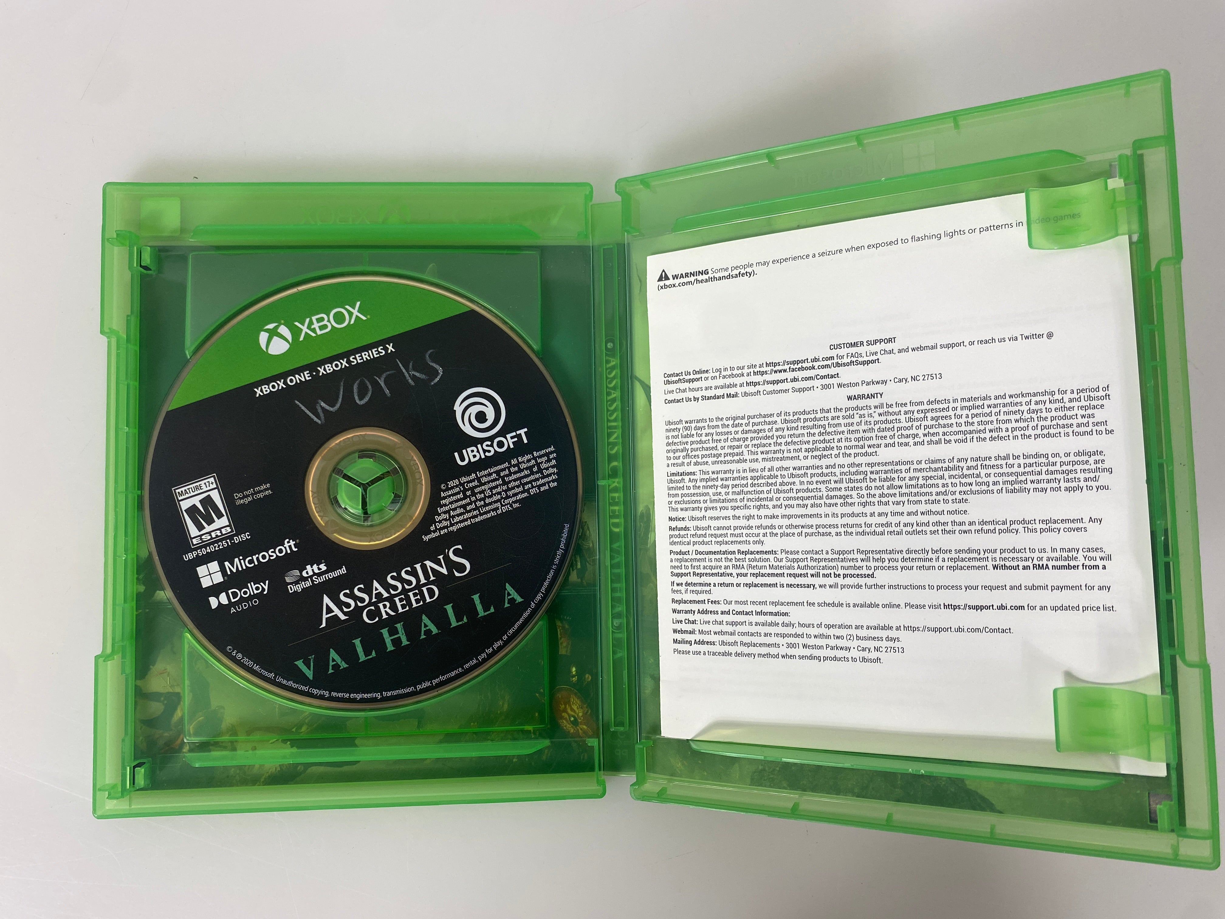 Assassin's Creed: Valhalla Xbox Series X and One