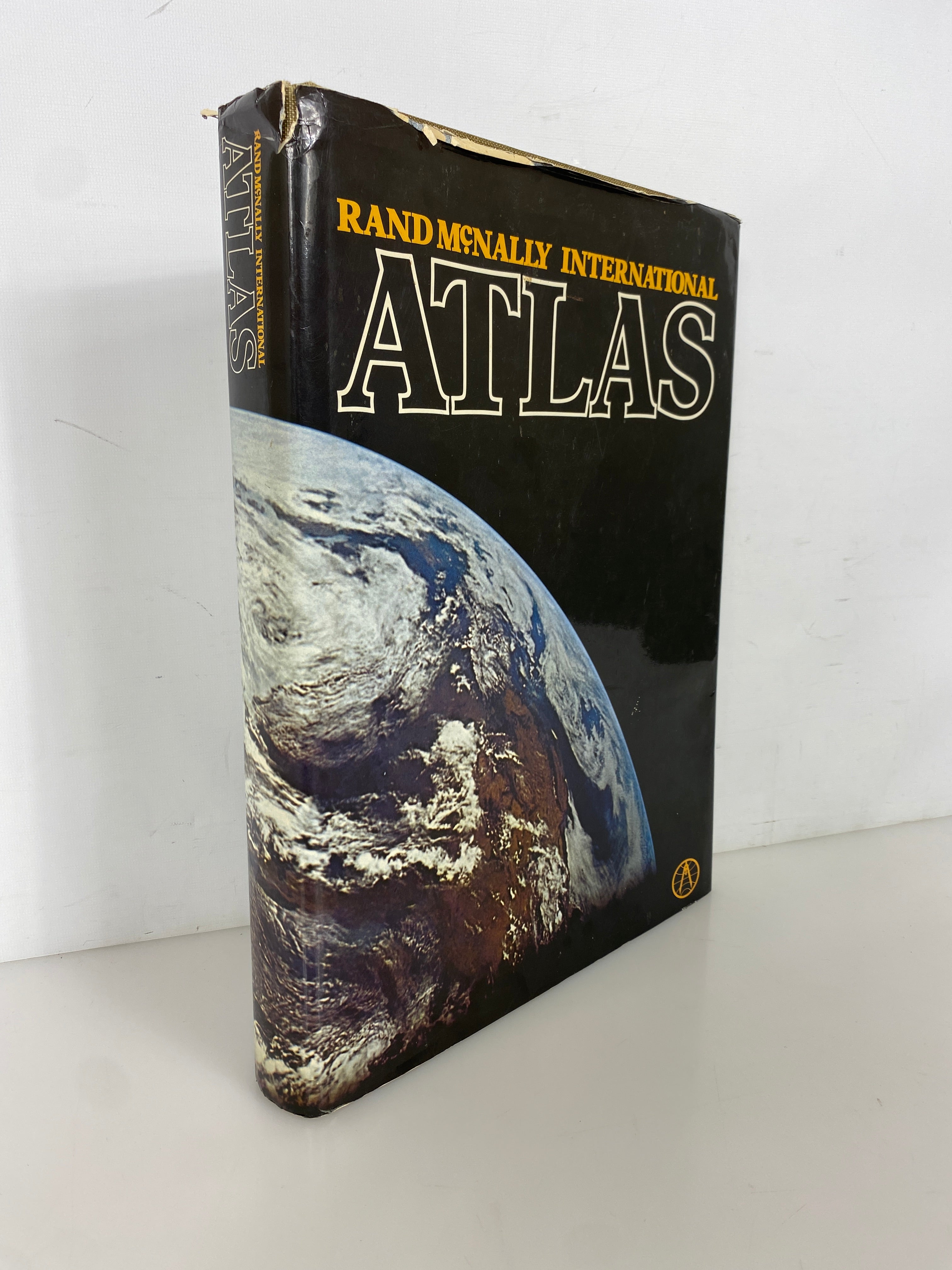 Rand McNally The New International Atlas (1981) Vintage HC DJ