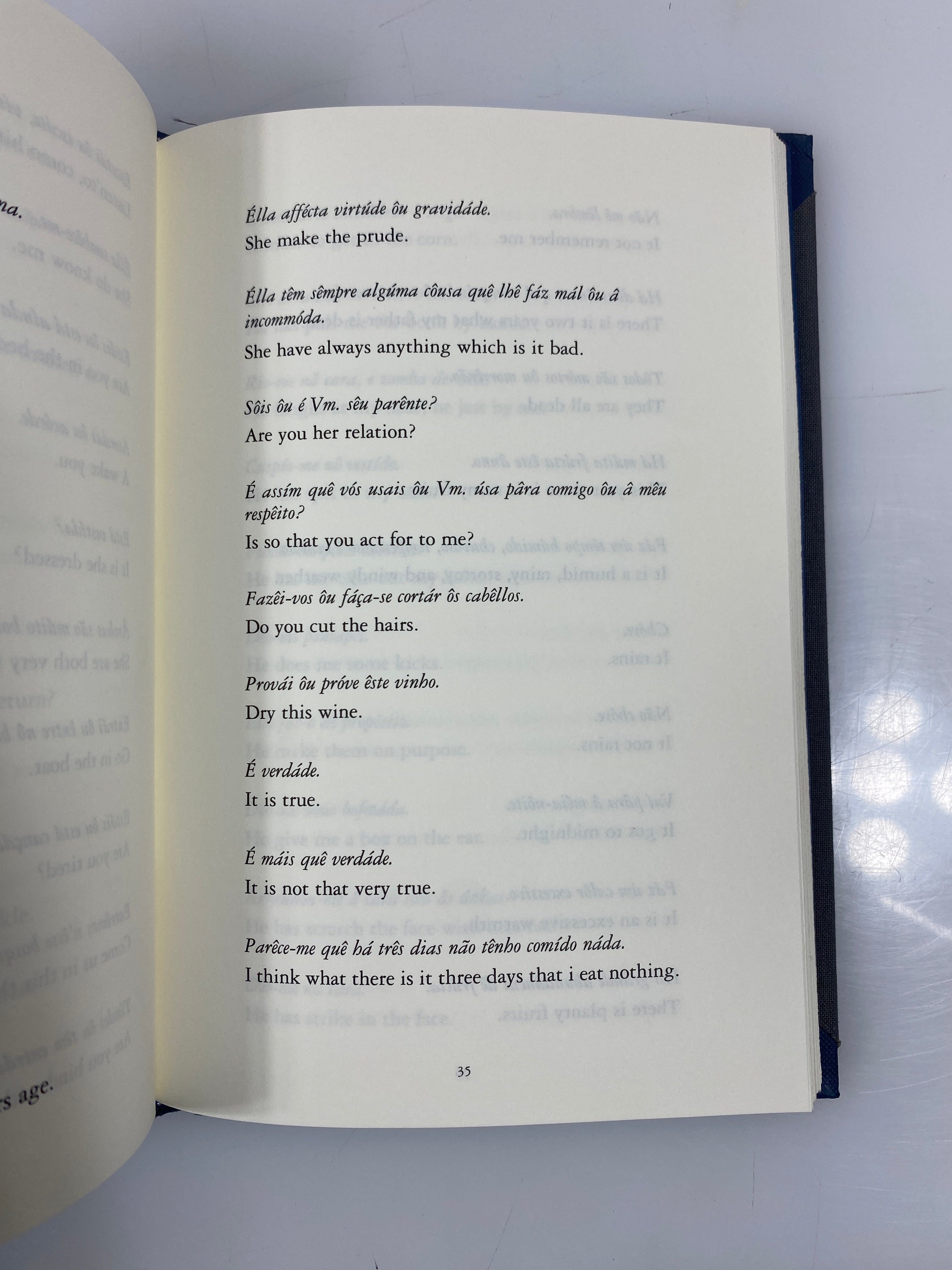 English as She is Spoke Fonseca/Carolina Reprint 2001 HC