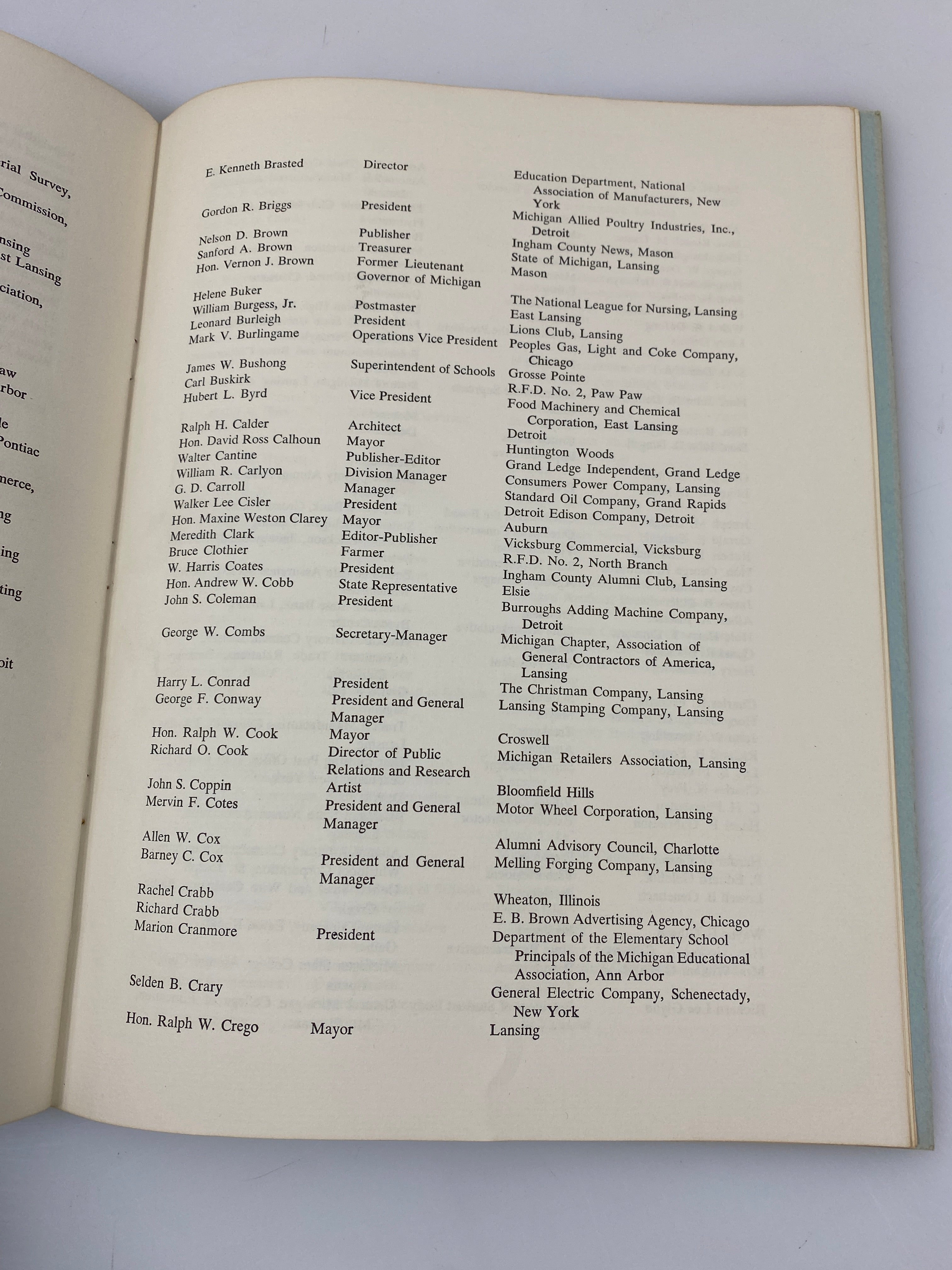Lot of 1950s MSU Ephemera Alumni Magazine Commencements 1953-1963