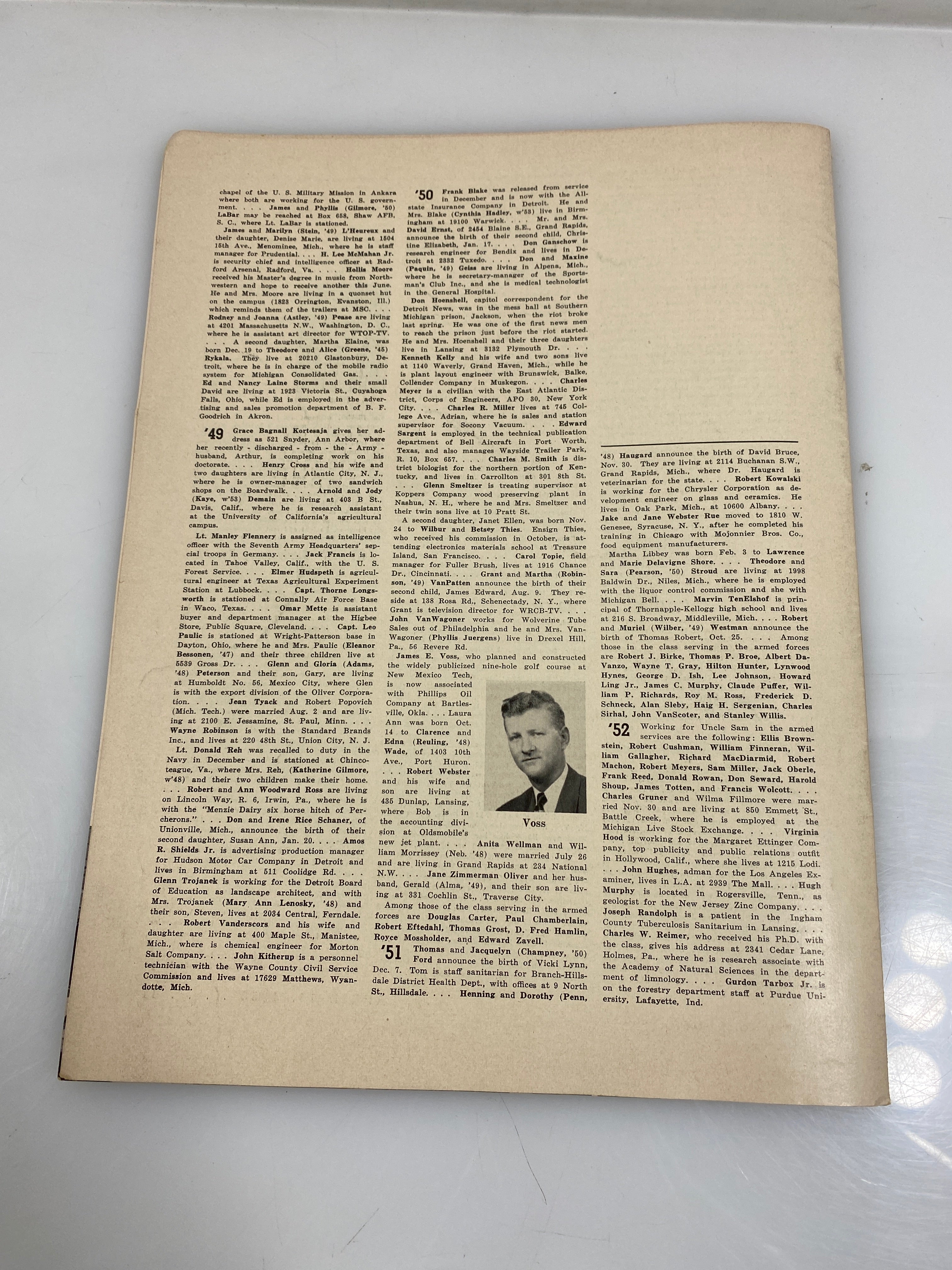 Lot of 1950s MSU Ephemera Alumni Magazine Commencements 1953-1963