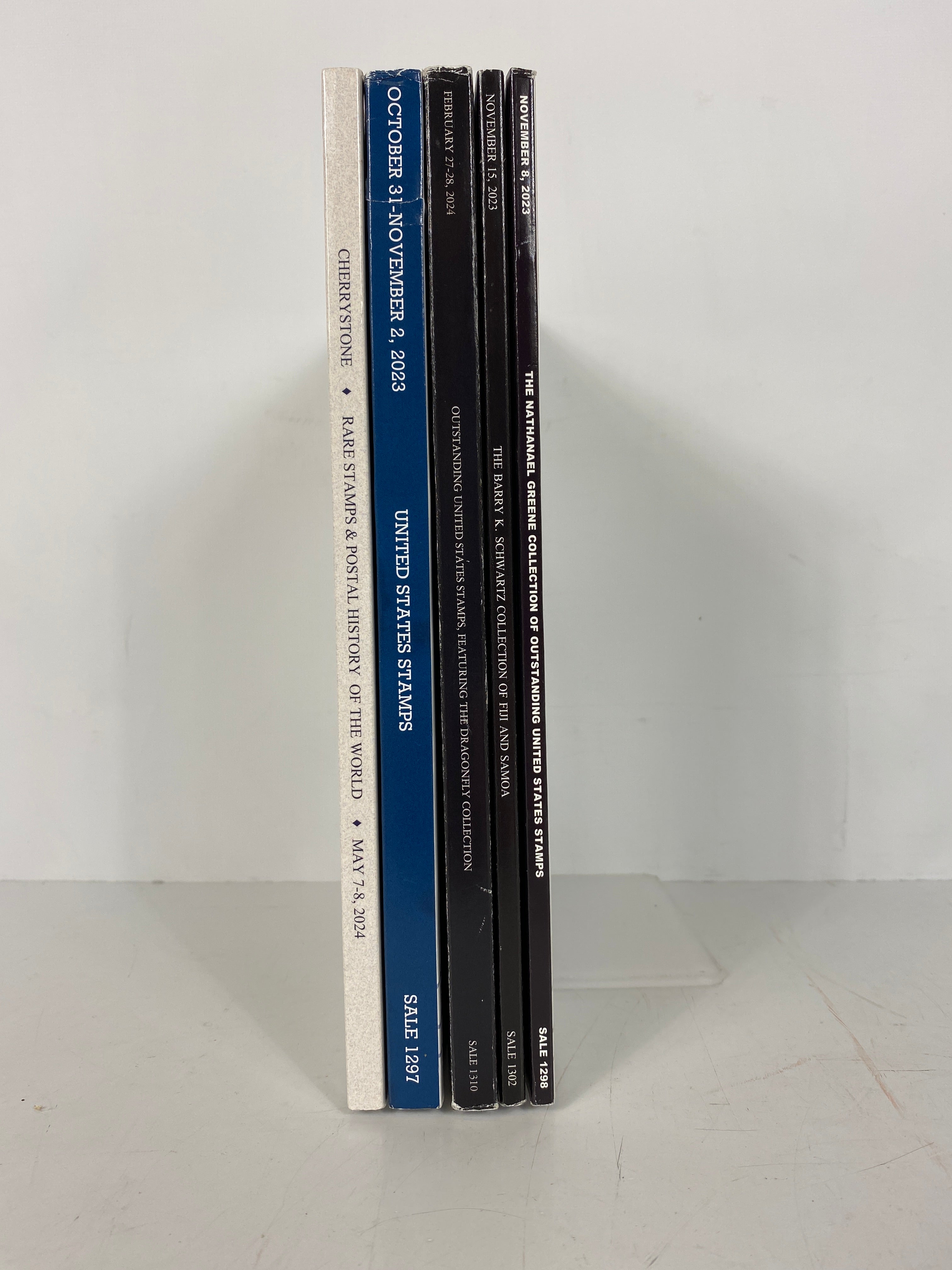 5 Vol 2023-24 Robert Siegel /Cherrystone Auction Catalogs