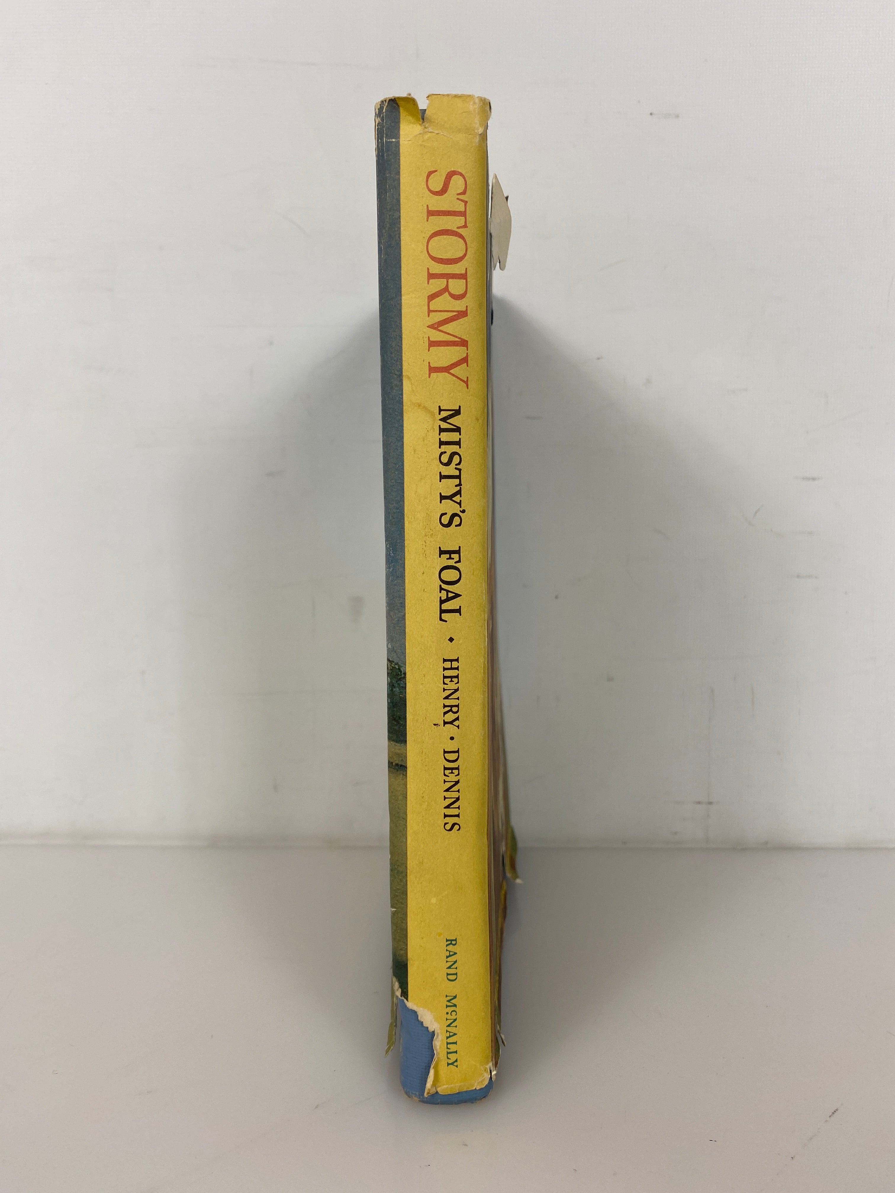 Stormy Misty's Foal by Marguerite Henry 1964 Third Printing HC DJ