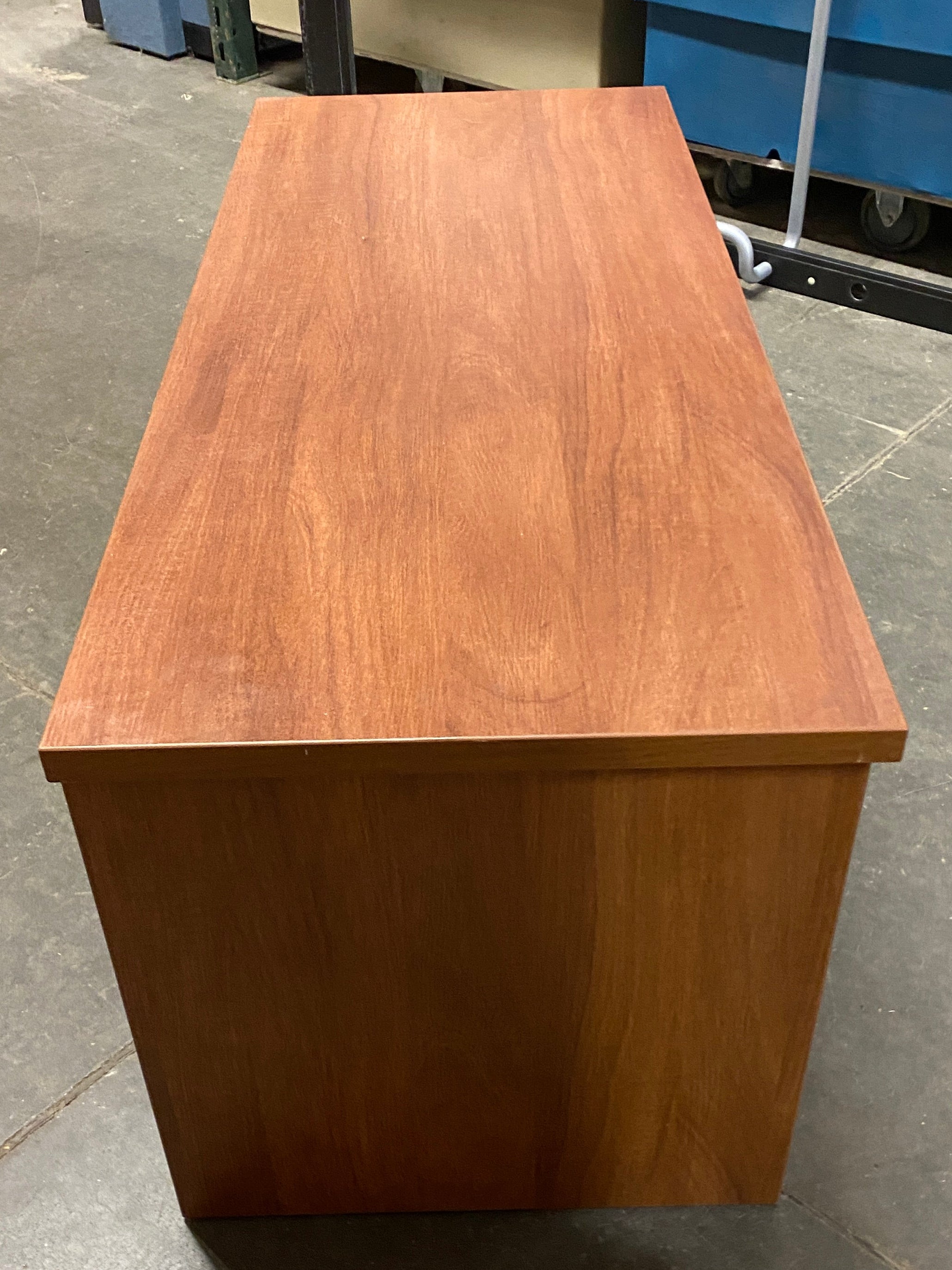 Brown Wooden 4 Drawer Lateral Dresser