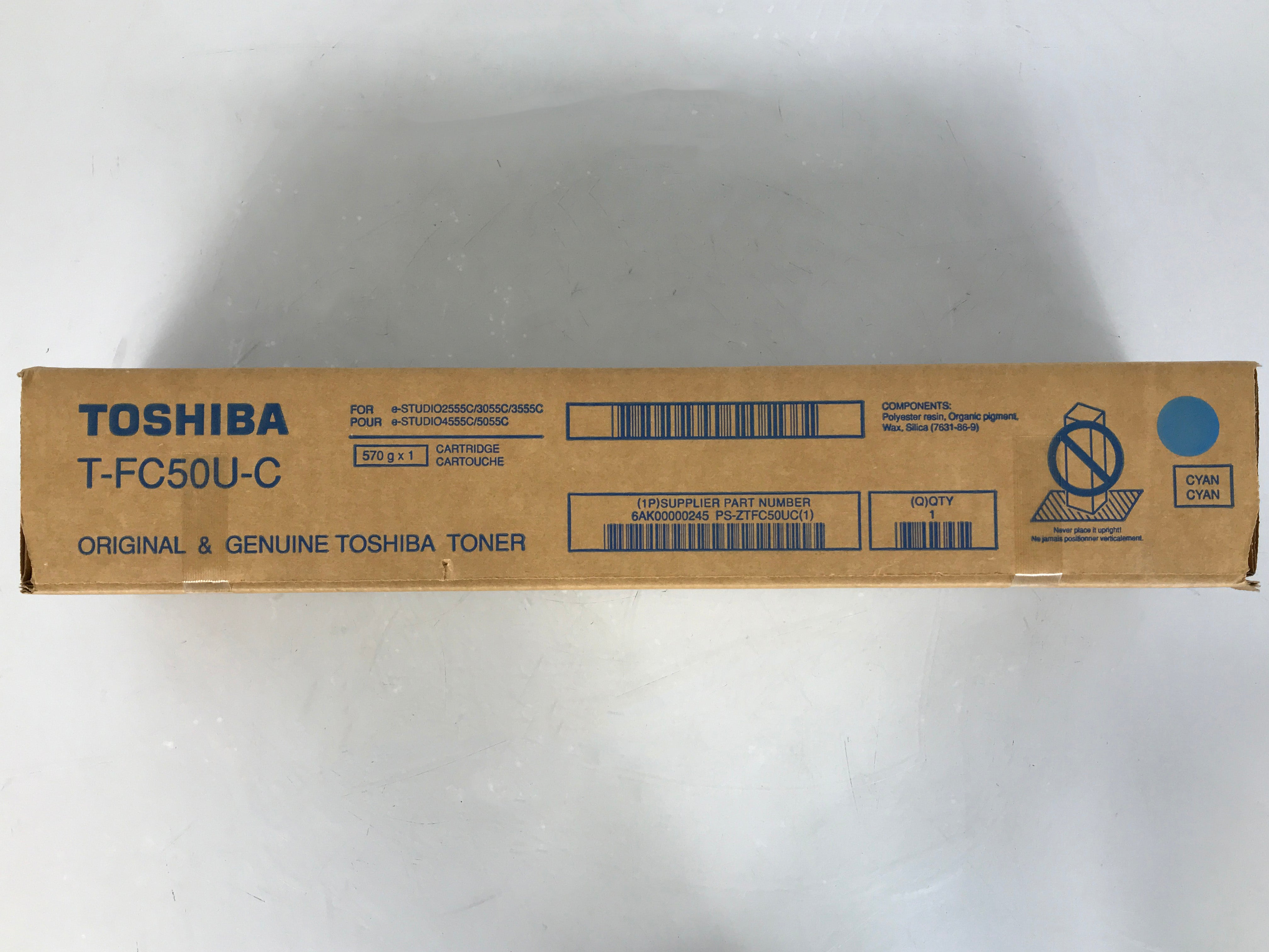 Toshiba T-FC50U-C Cyan Toner Cartridge