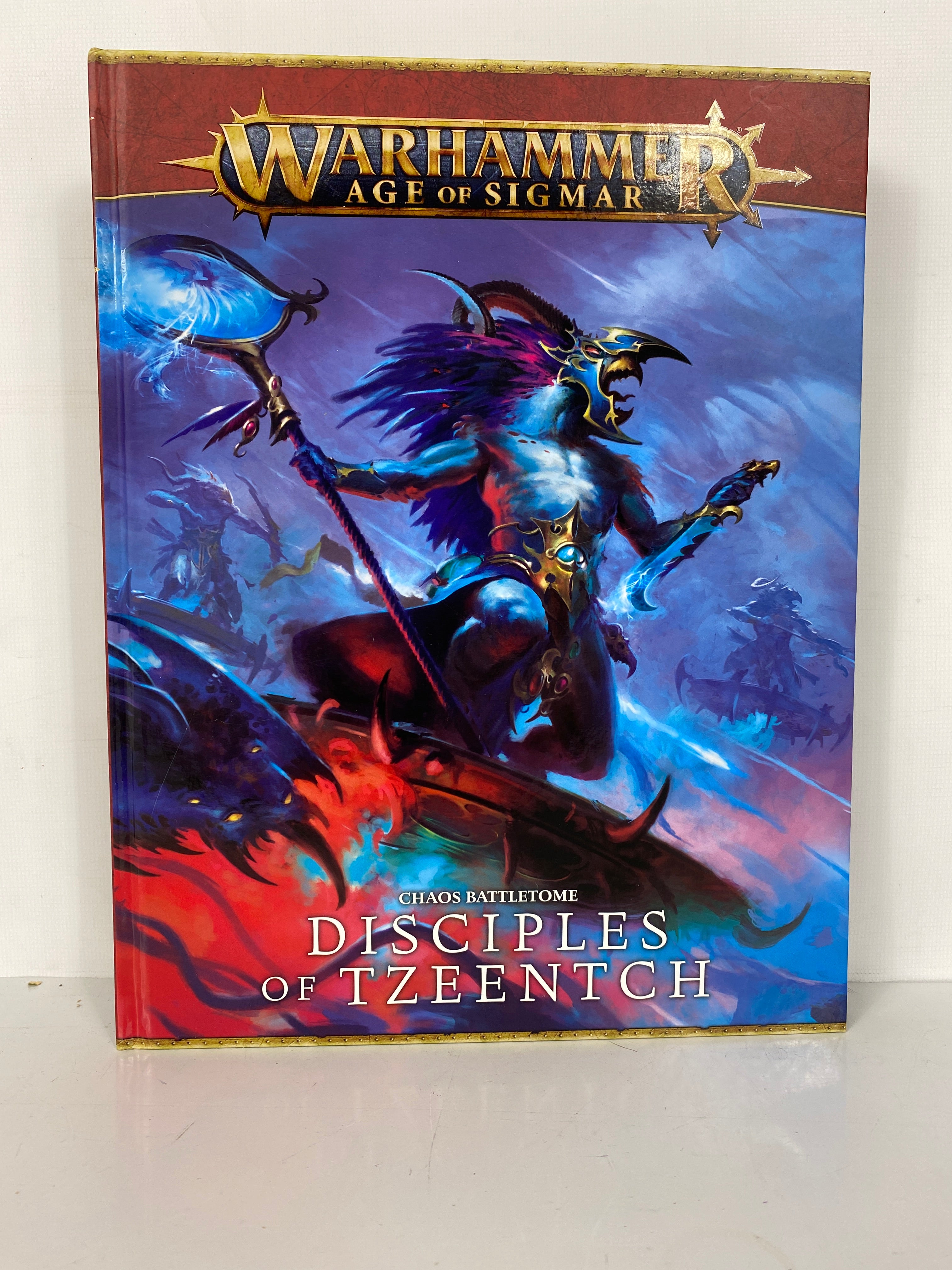 Warhammer Age of Sigmar Chaos Battletome: Disciples of Tzeentch HC 2022