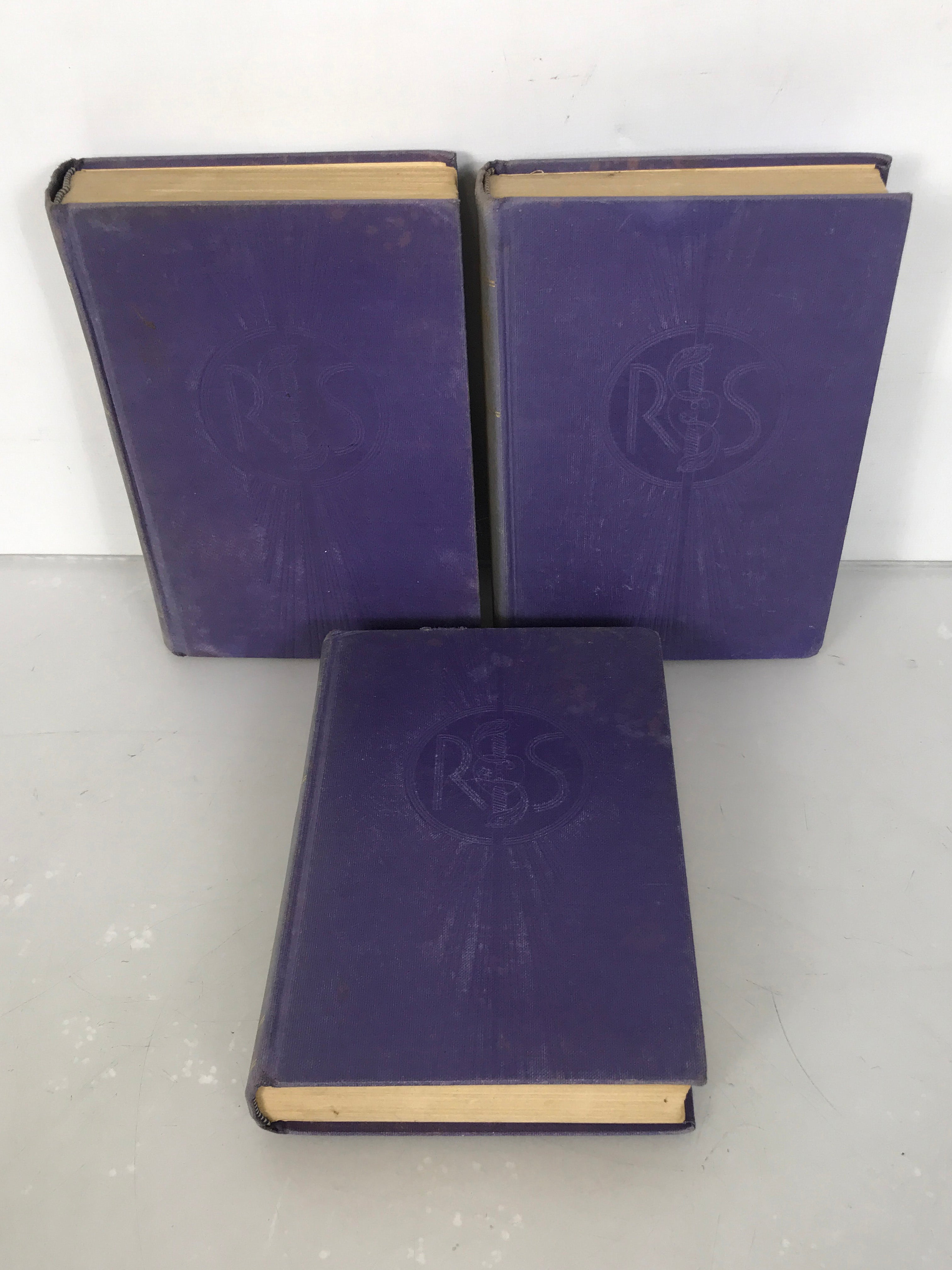 Lot of 3: Captain Blood/Chivalry/Venetian Masque by Rafael Sabatini 1924-1935 HC