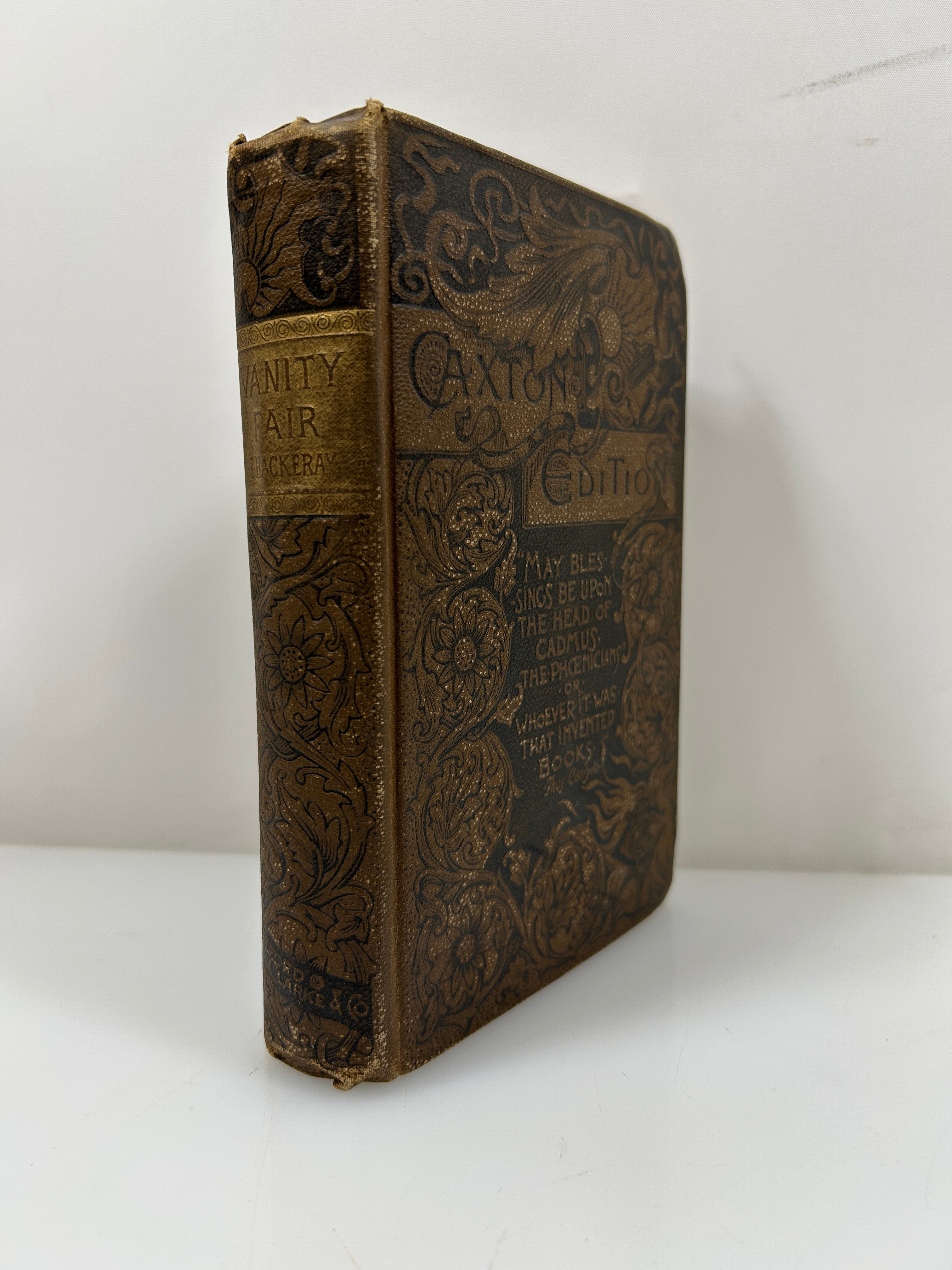 Vanity Fair by William Makepeace Thackeray 1887 Belford, Clarke & Co Caxton Edition