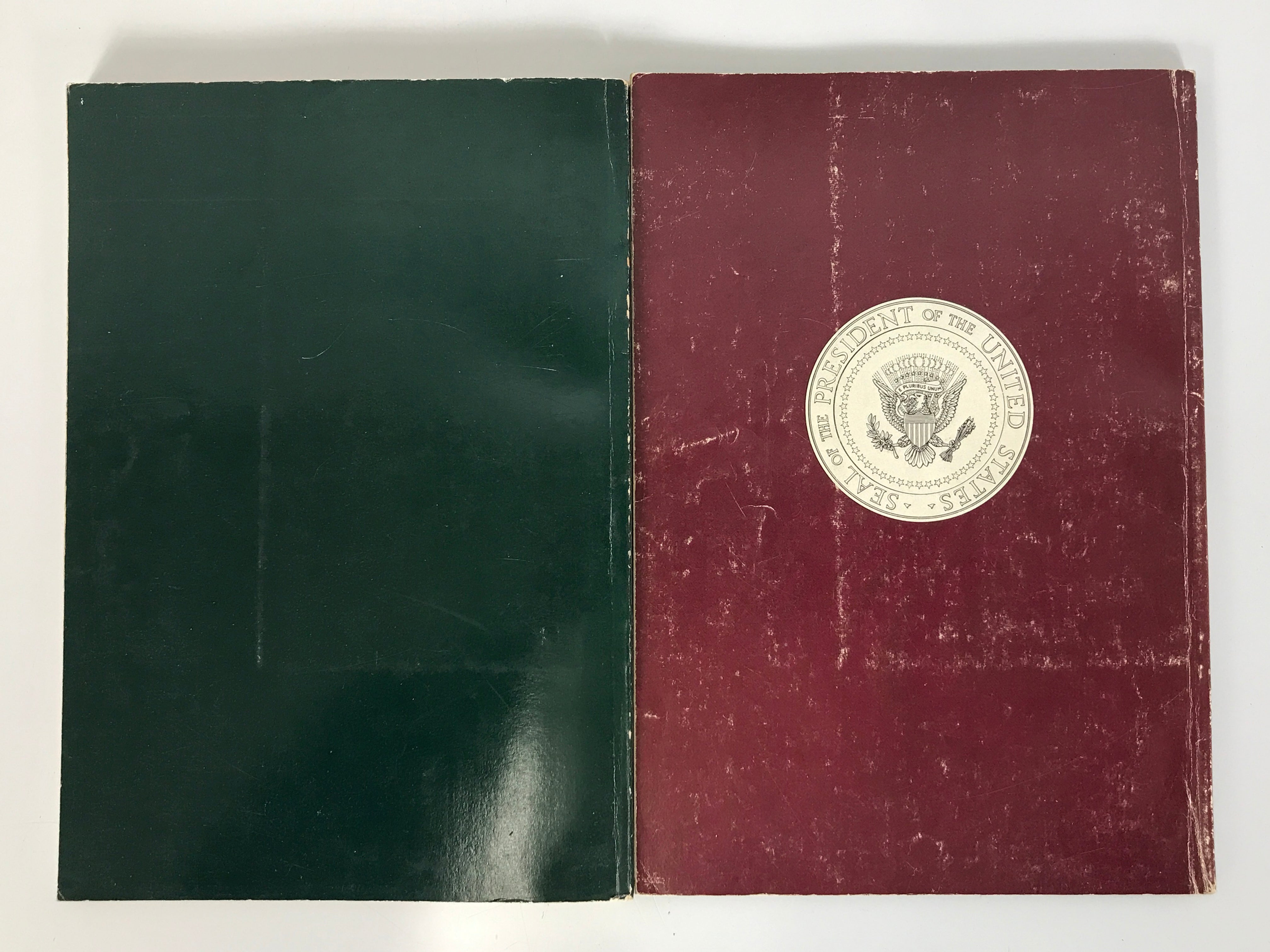 Lot of 2: The Presidents of the U.S.A. and The Living White House (1970) SC White House Historical Association