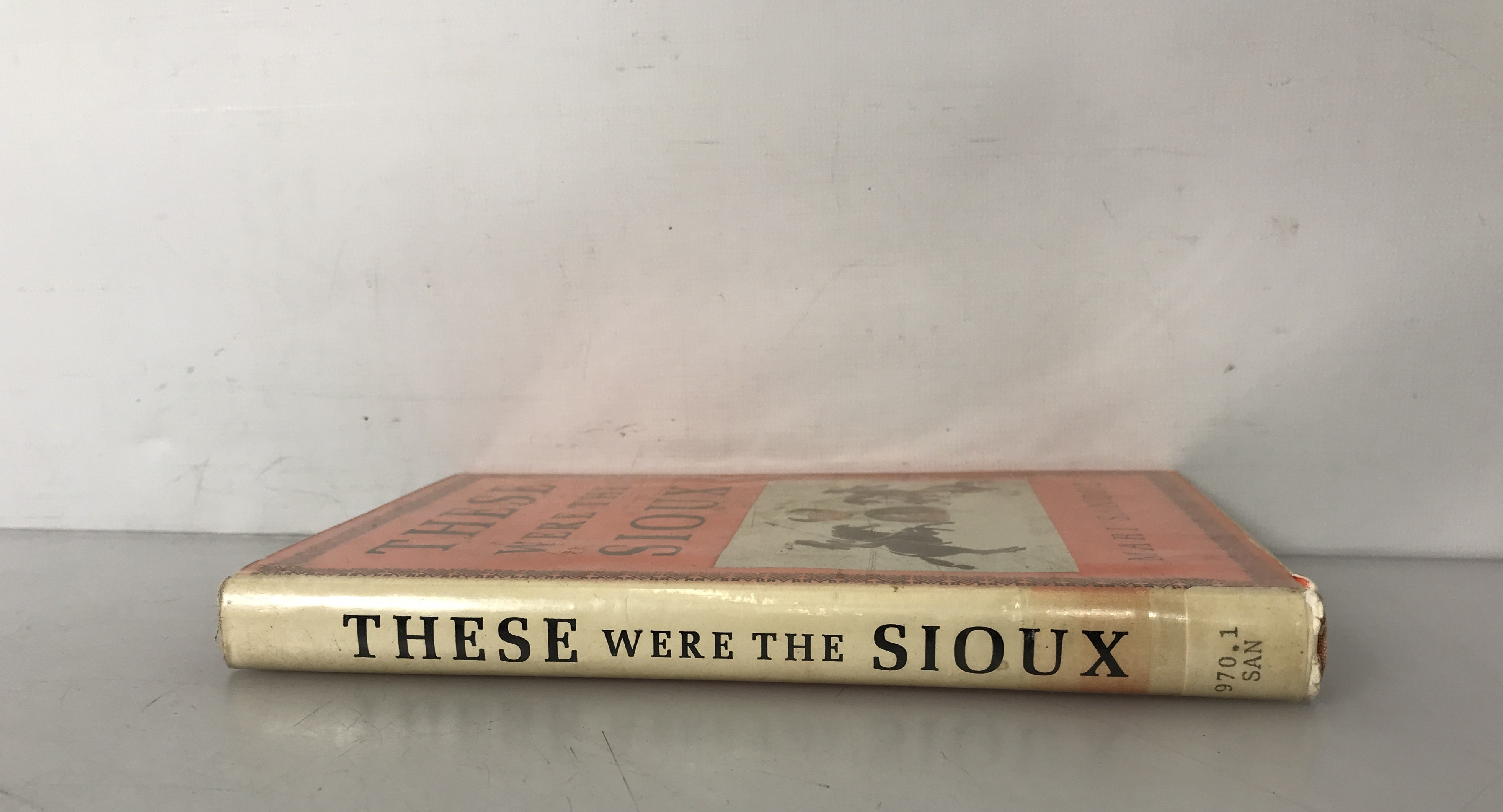 Lot of 2 Sioux History Books The Memoirs of Chief Red Fox and These Were the Sioux 1961, 1971 HC DJ