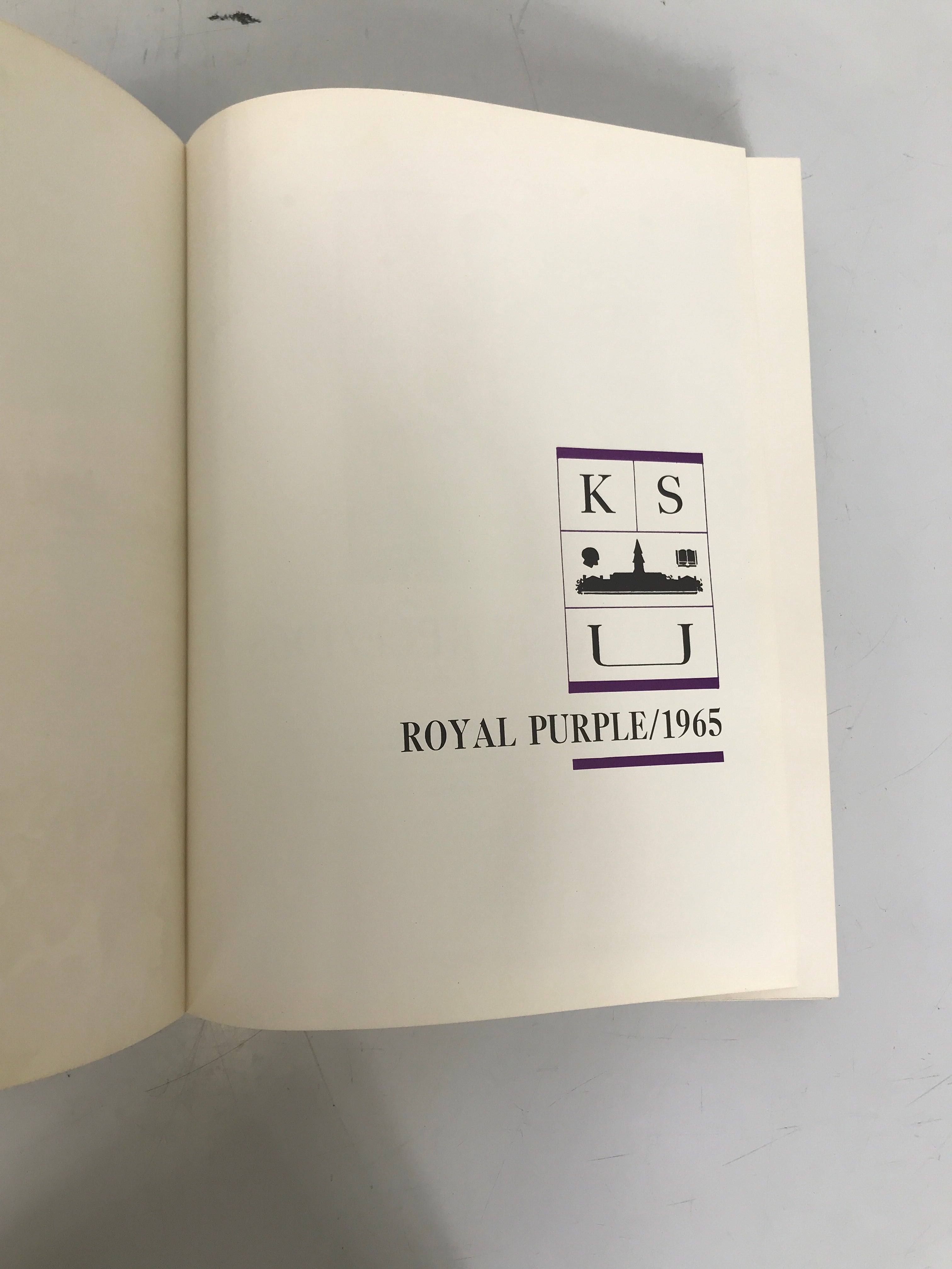 1965 Kansas State University Yearbook "Royal Purple" HC