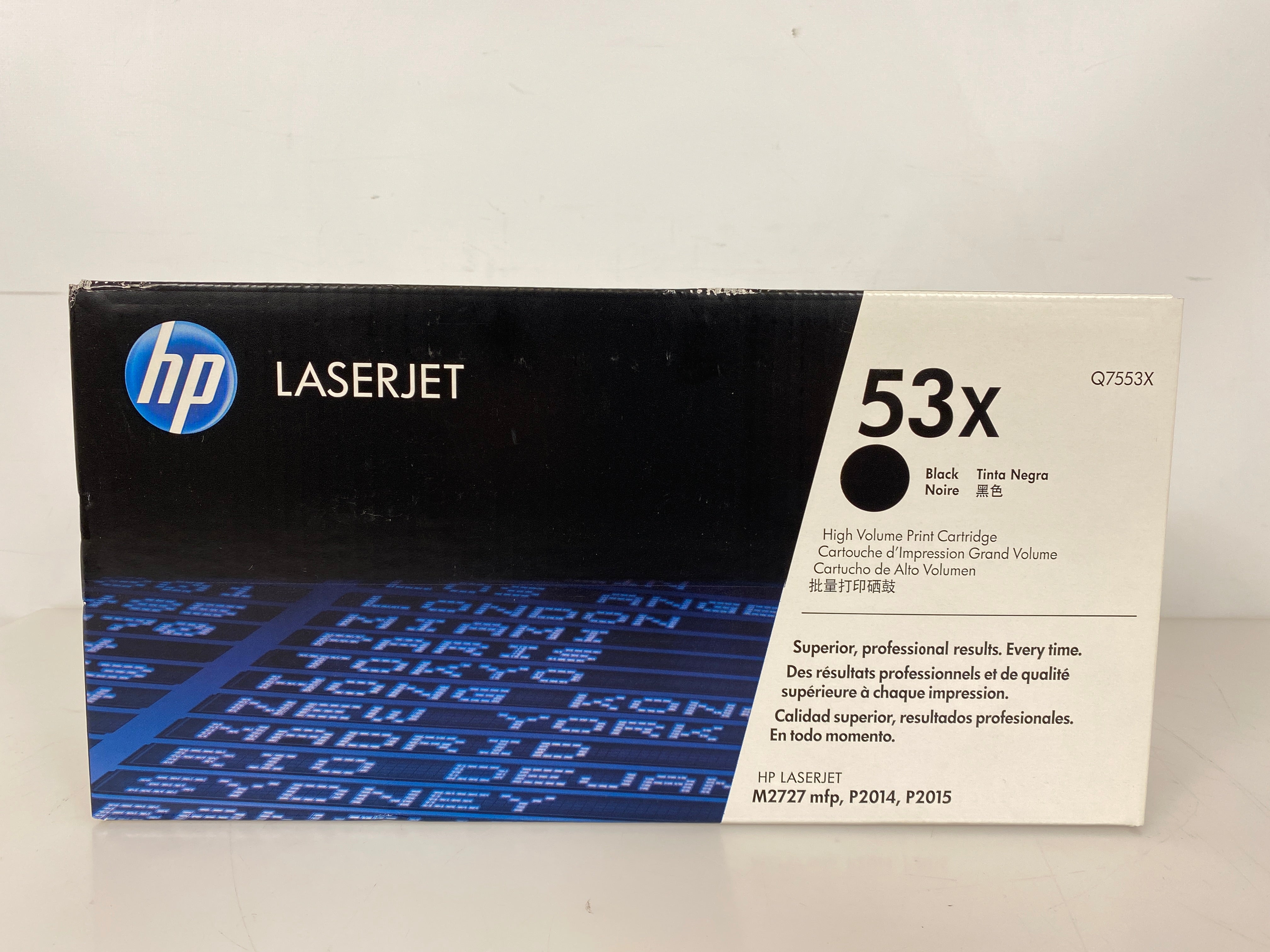 HP 53X Q7553X Black Toner Cartridge *New*