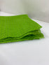 Vintage 1970s Neon Green Woven Fabric