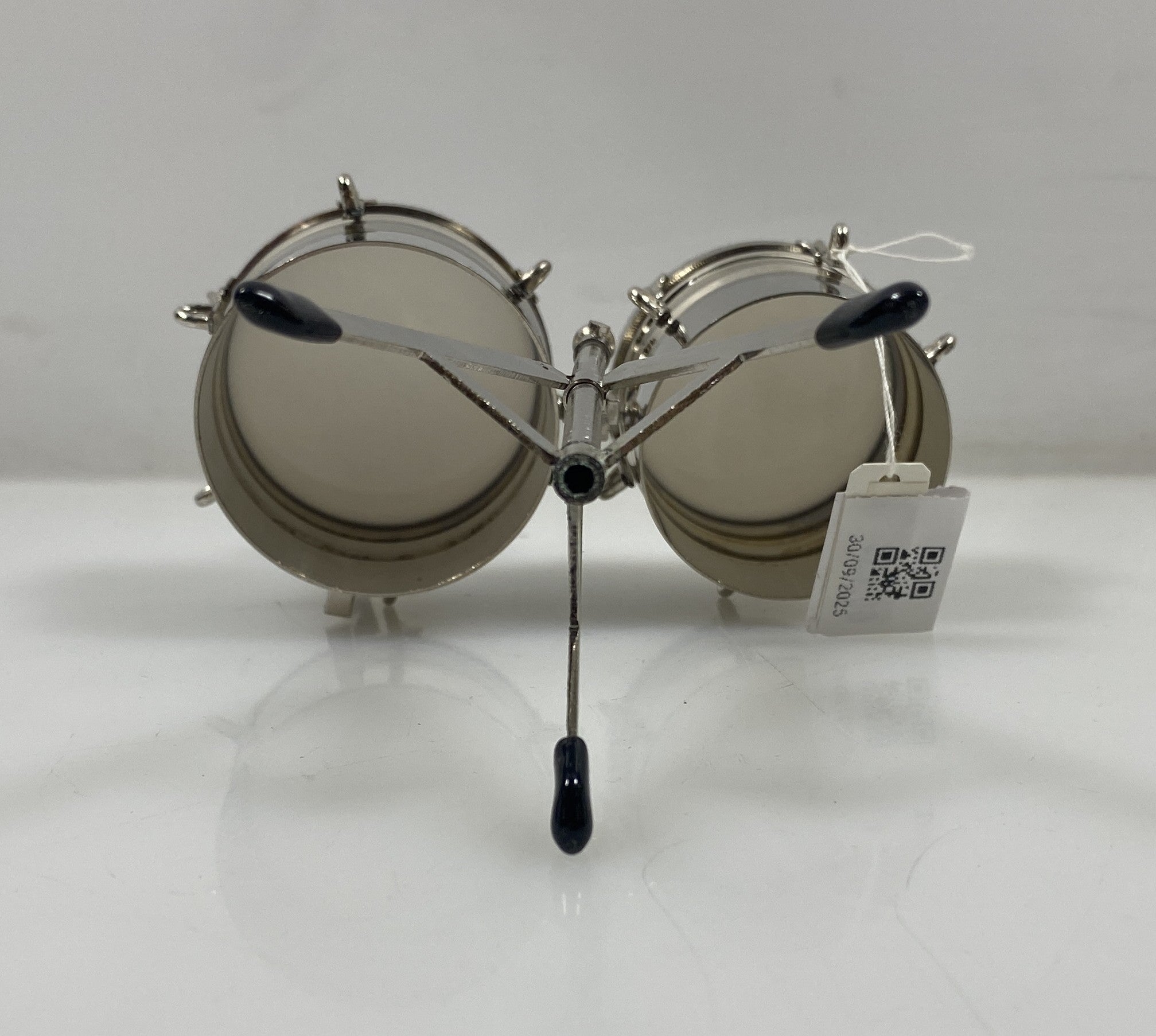 Miniature Silver Snare Timbales