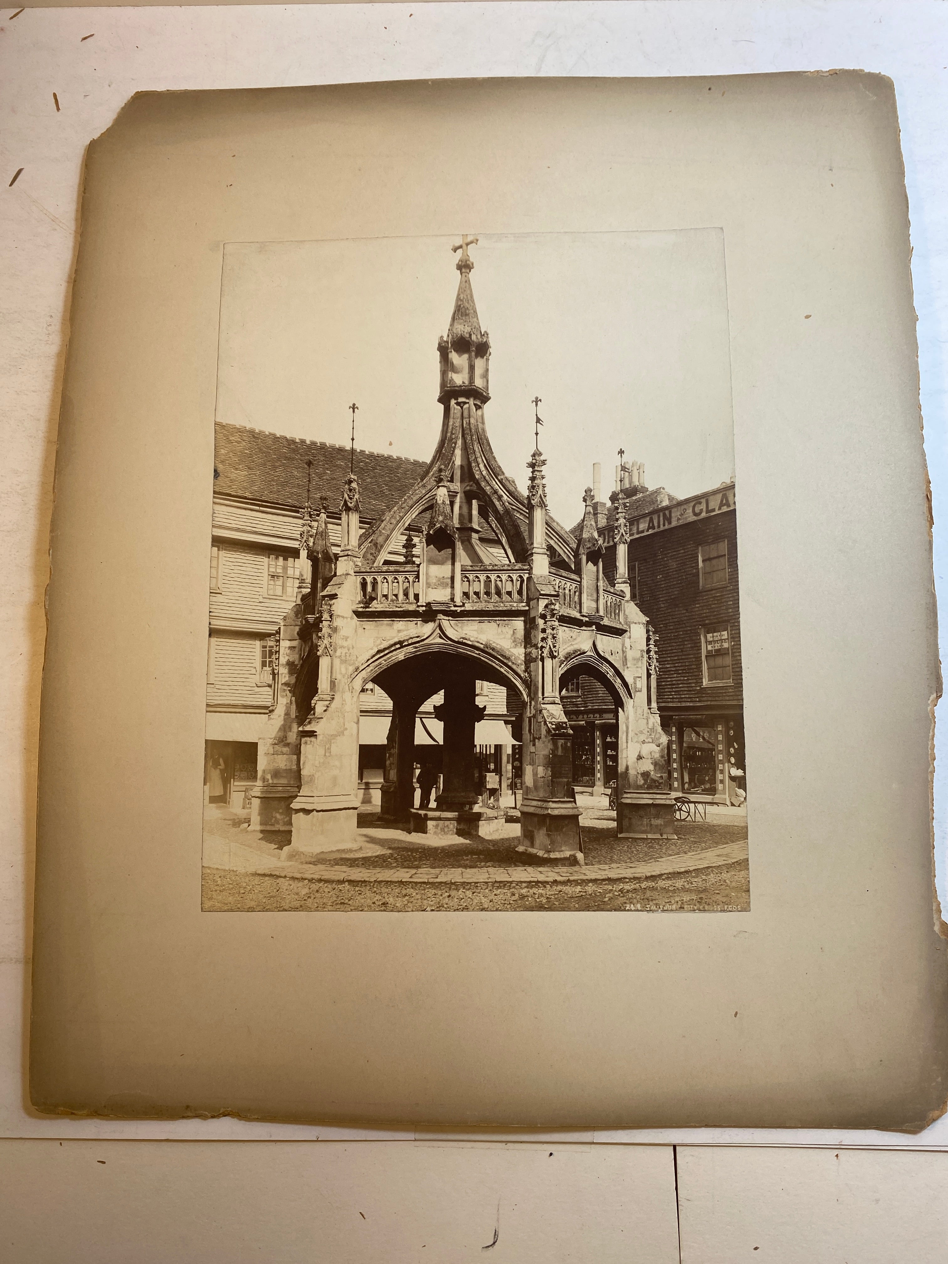 Lot of 6 Vintage Roman/Italian Cathedral/Church Pictures