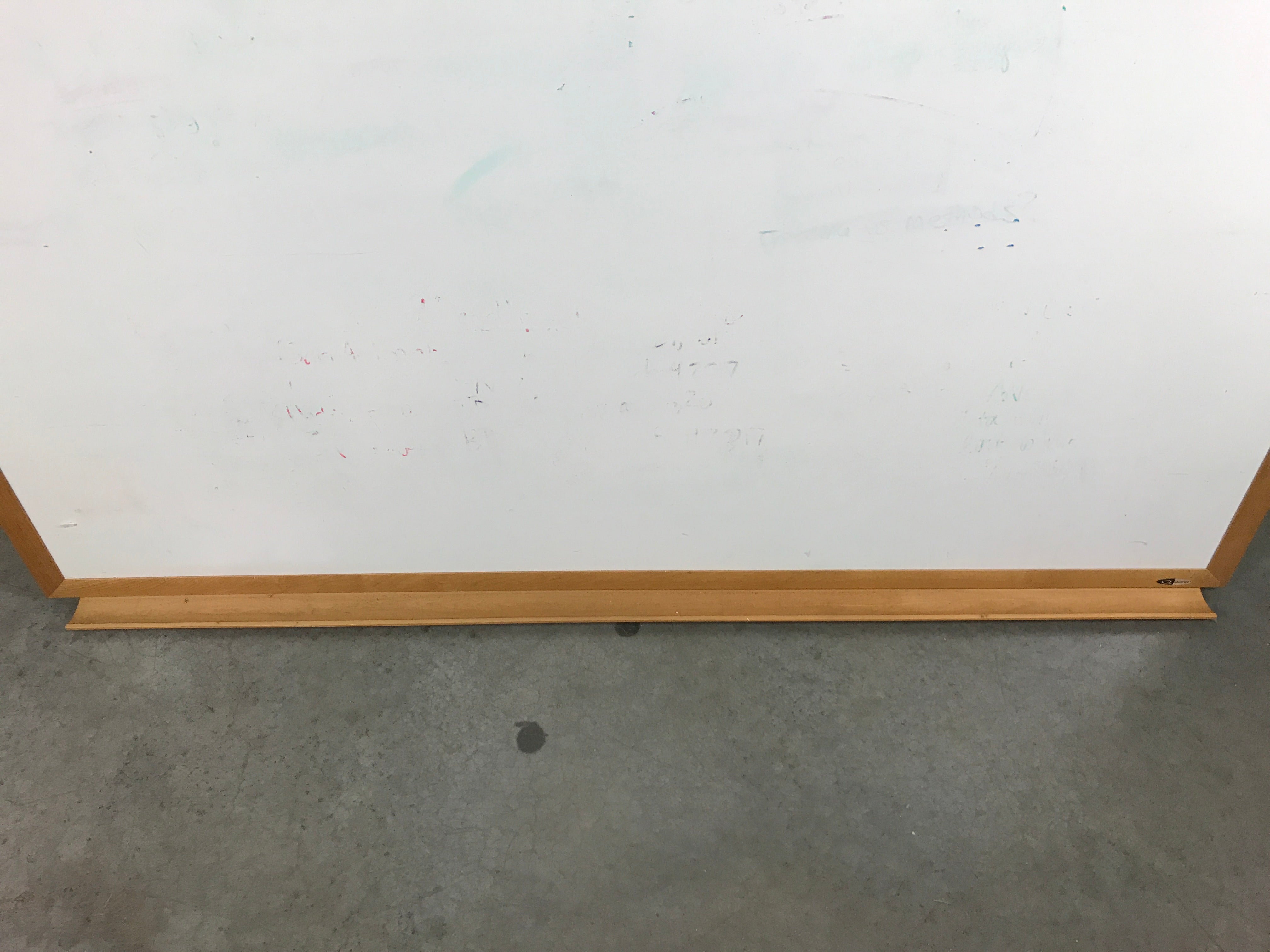 Quartet Wooden Framed White Board with Ledge (A)