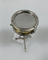 Miniature Silver and Gold Snare Drum Magnet