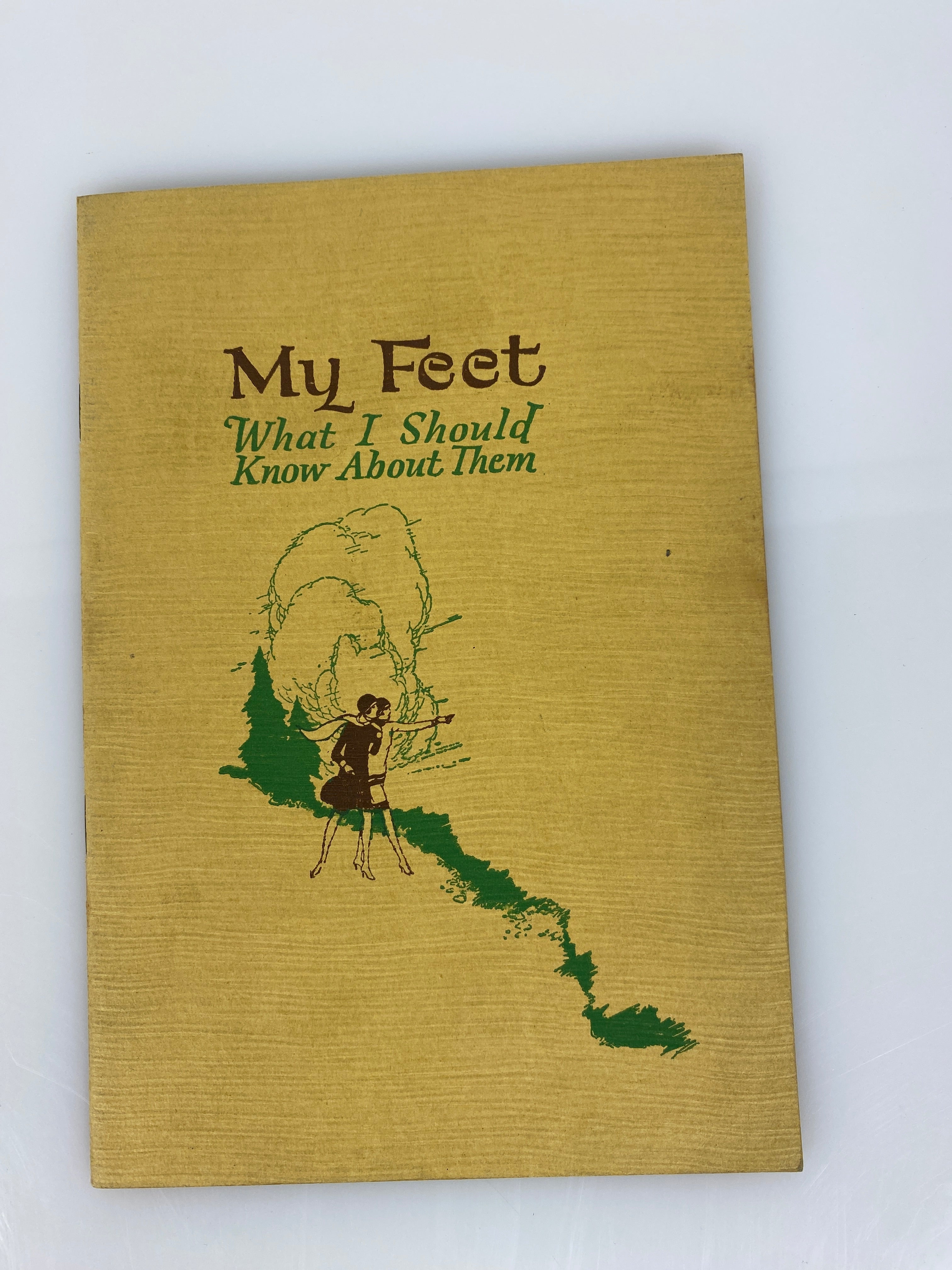 My Feet What I Should Know About Them Vintage Advertising Shoe Booklet