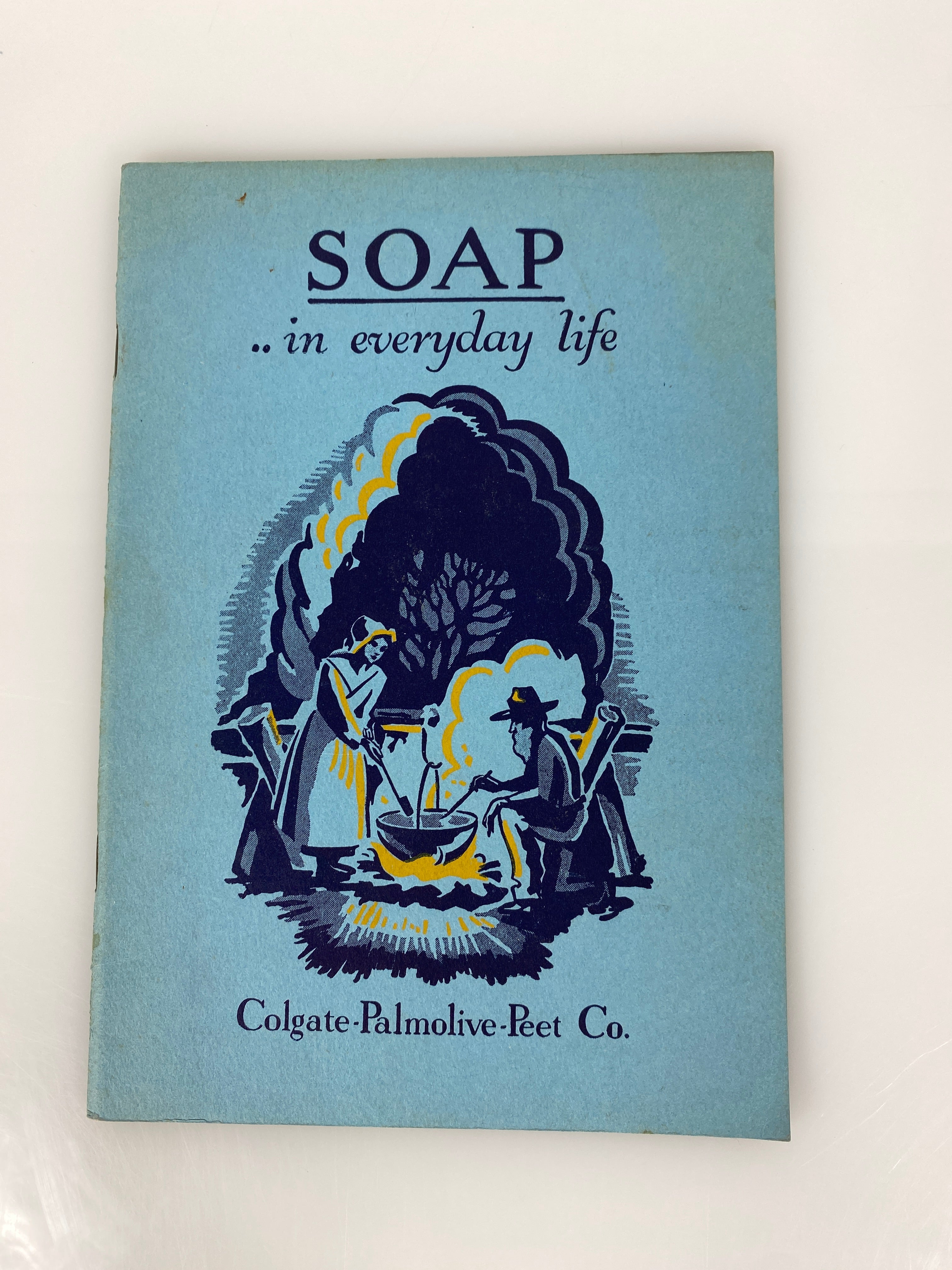 Soap in Everyday Life Promotional Informational Booklet vintage Palmolive 1929