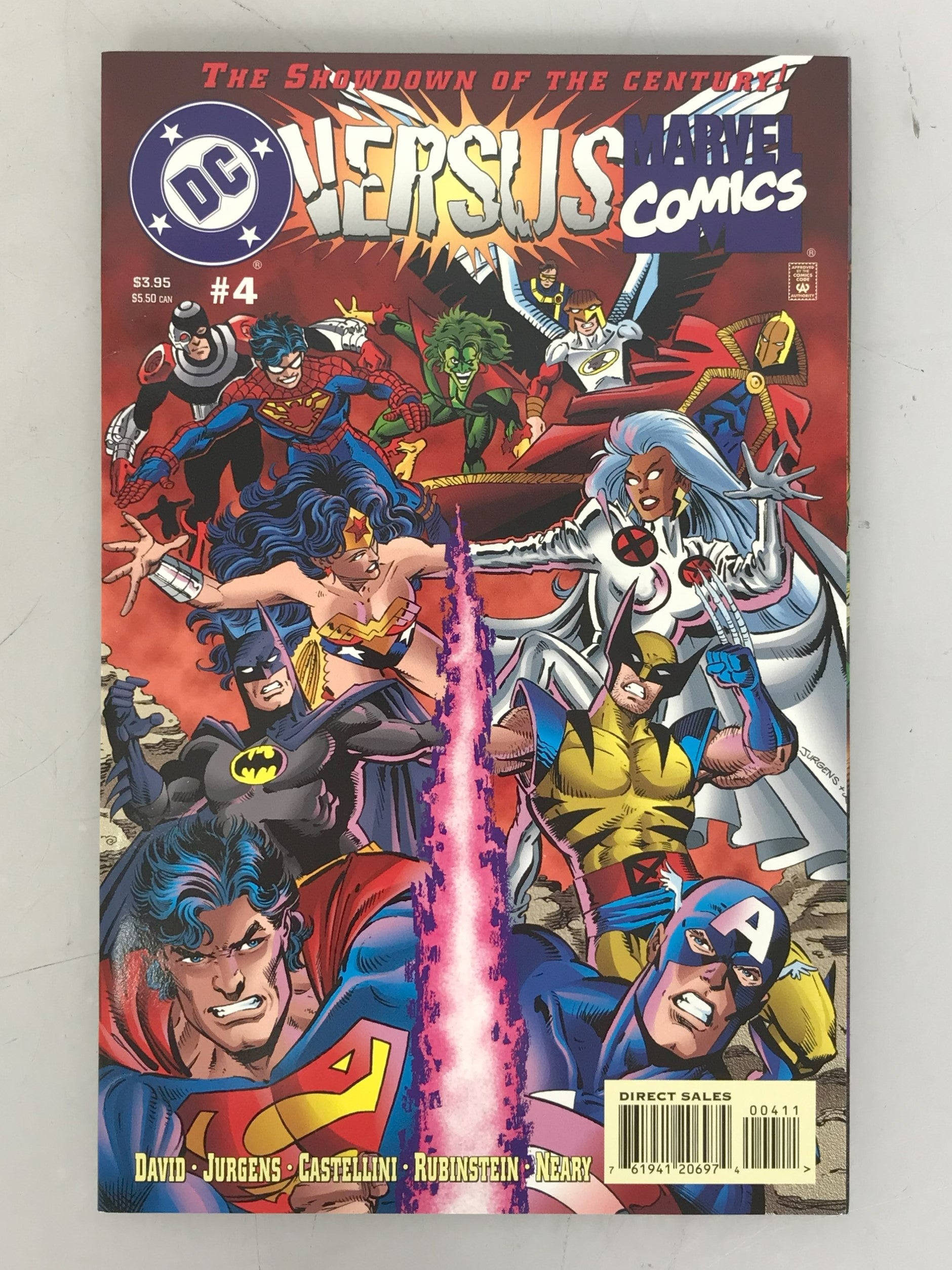 DC Versus Marvel/Marvel Versus DC 4 1996