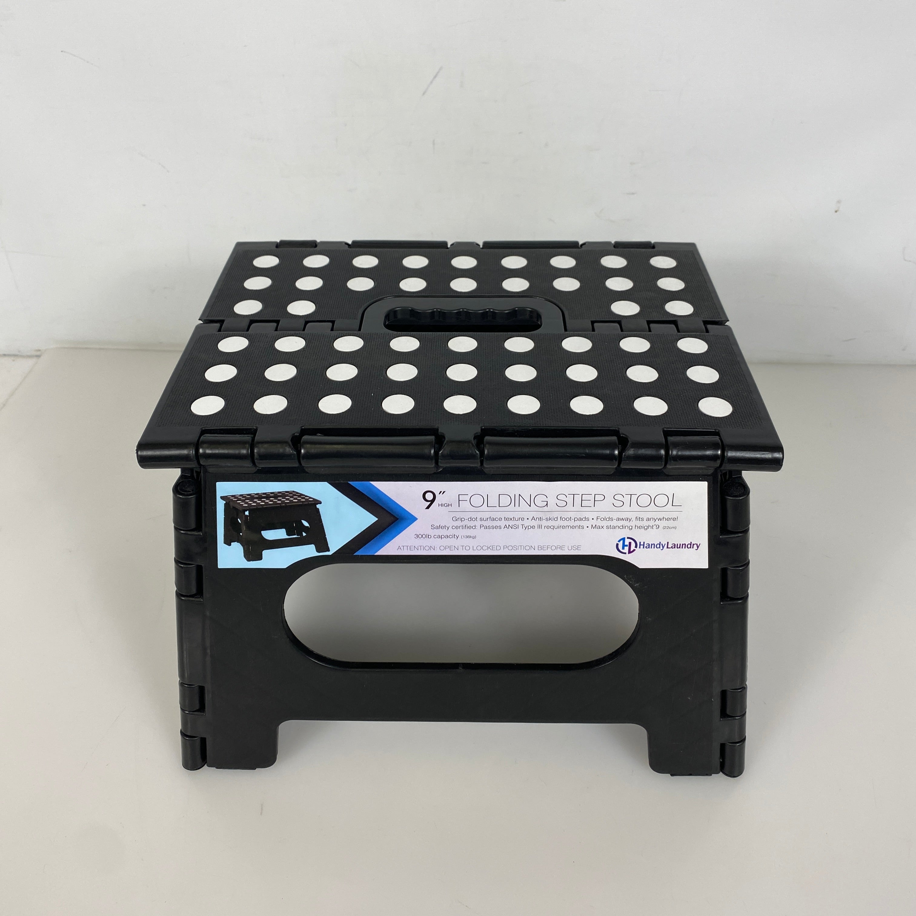 Handy Laundry 9" Folding Step Stool