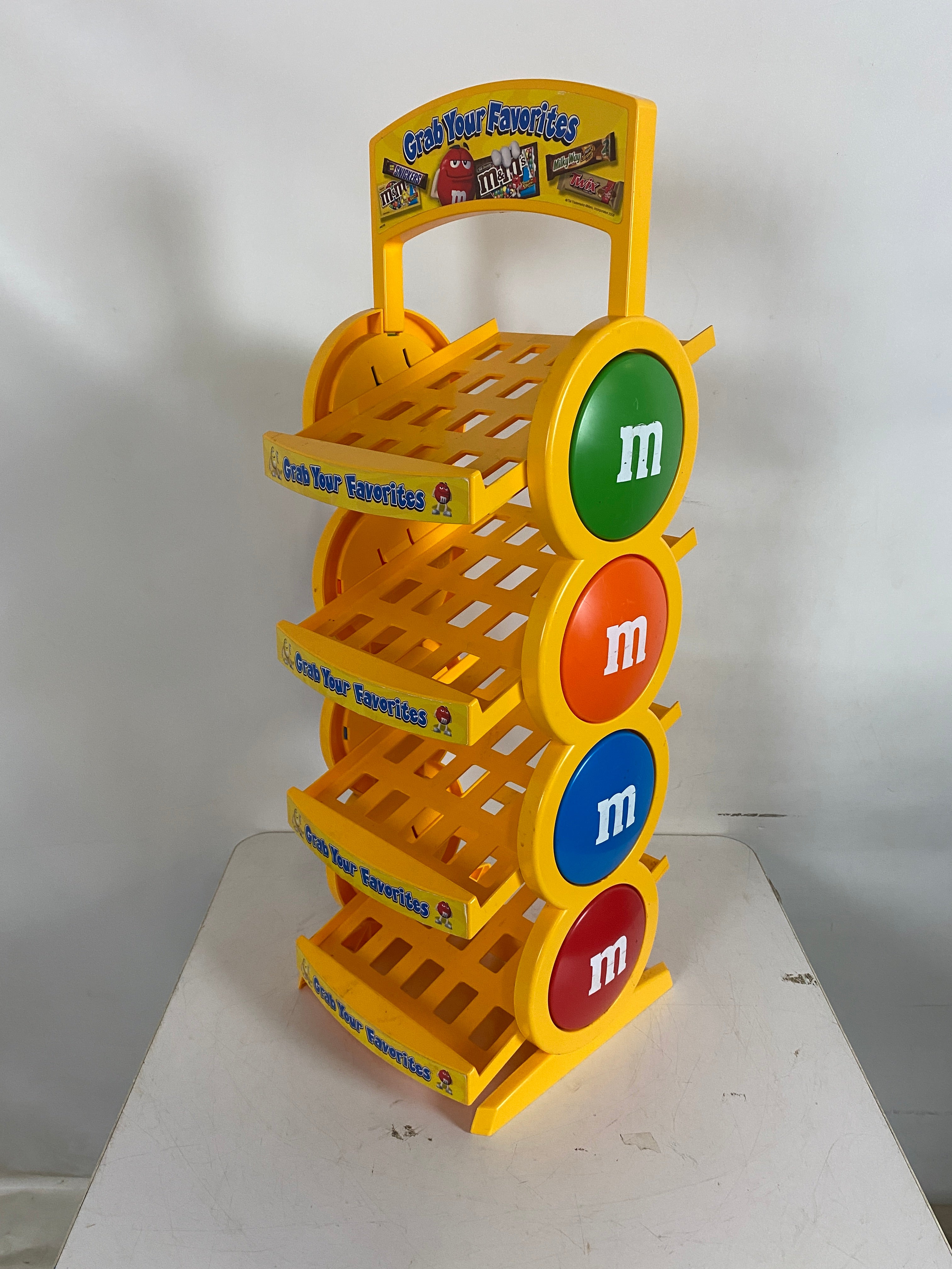 M&M's Sale Display 4 Tier Counter Rack
