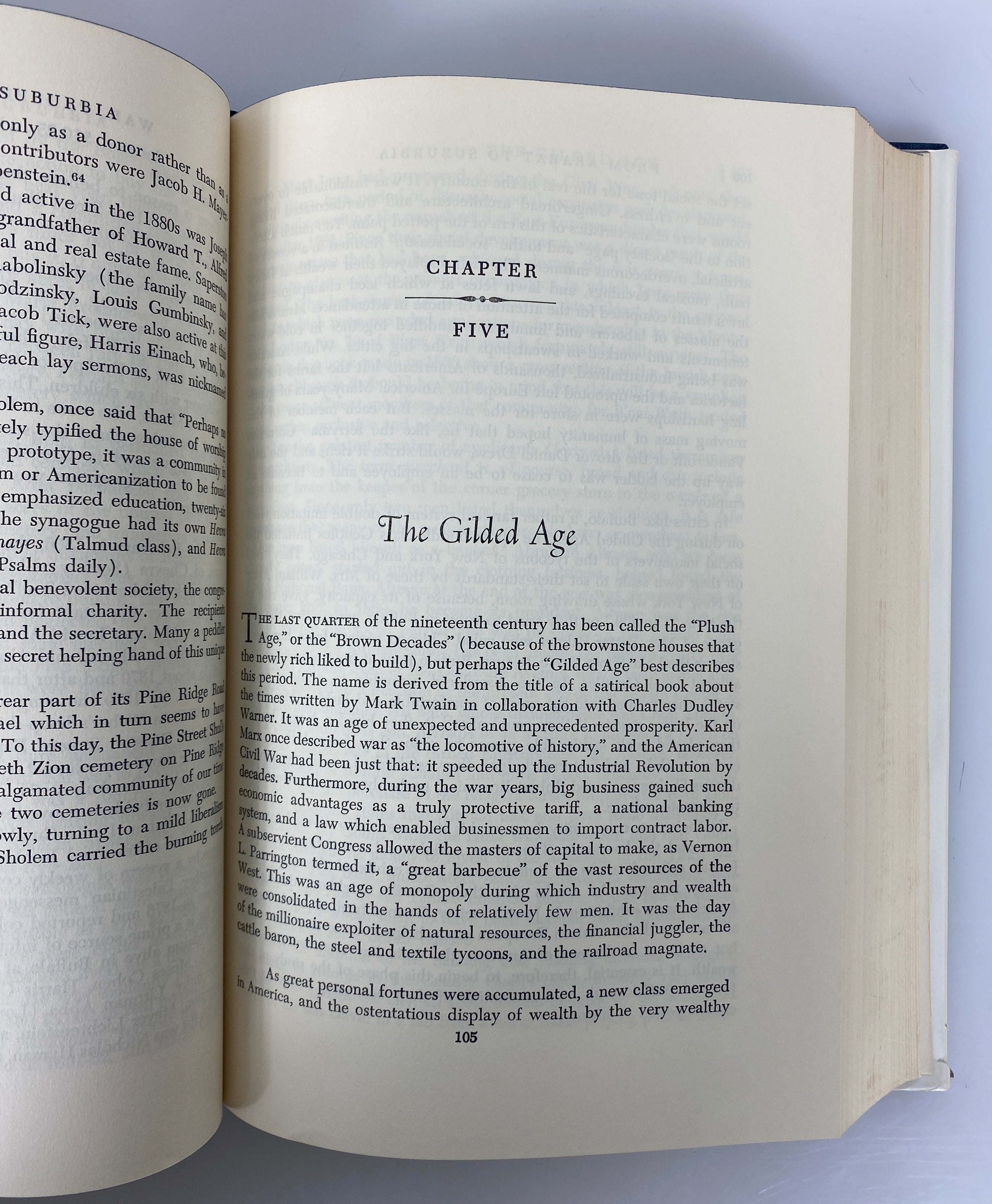 From Ararat to Suburbia by Adler/Connolly 1960 First Edition HC DJ