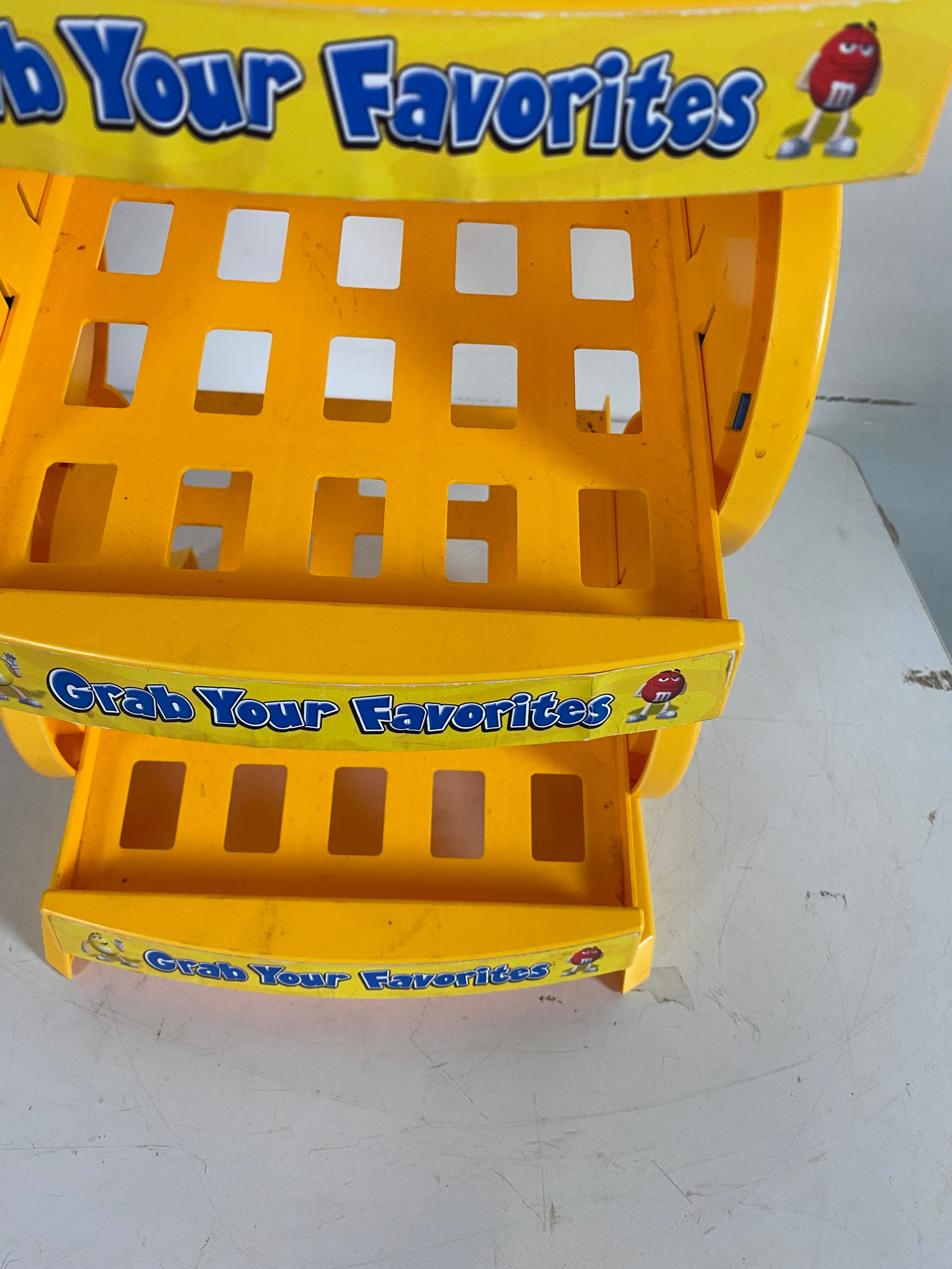 M&M's Sale Display 4 Tier Counter Rack