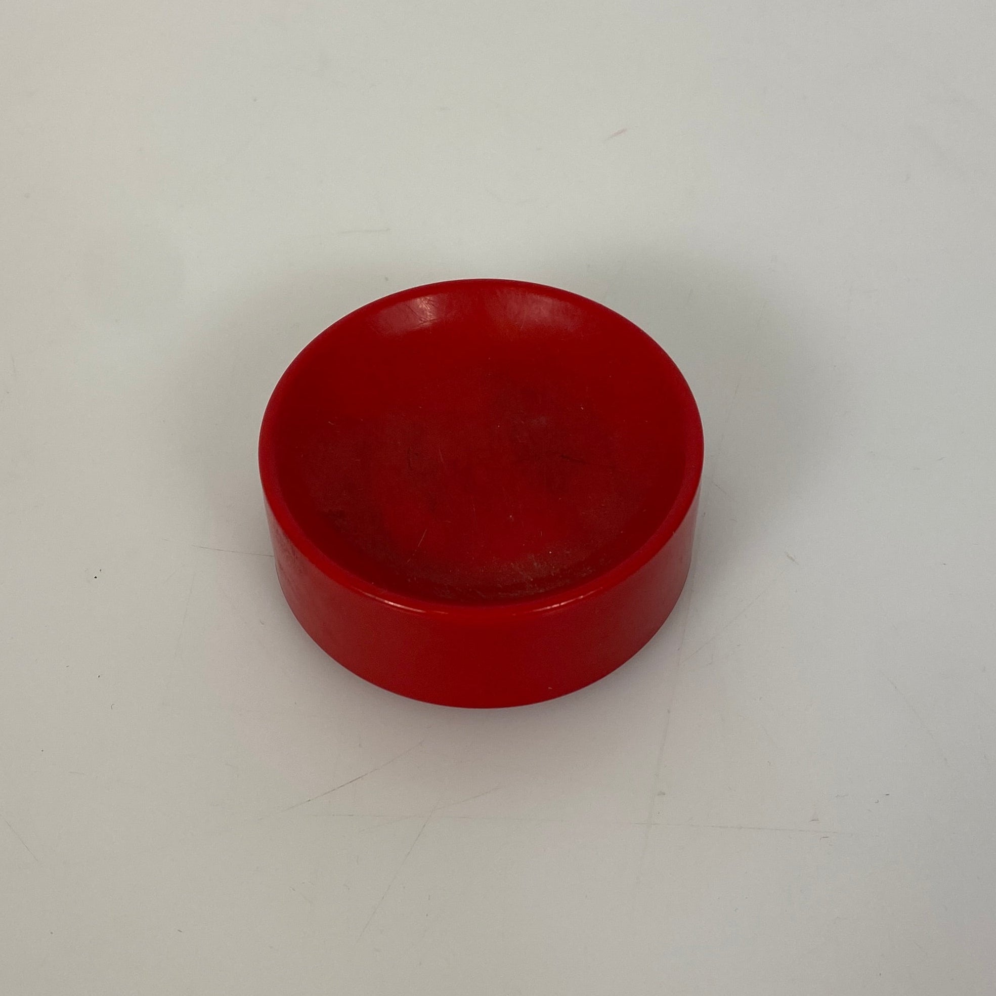Clipwell Red Magnetic Paper Clip Holder