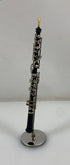 Miniature Black Oboe With Case And Stand