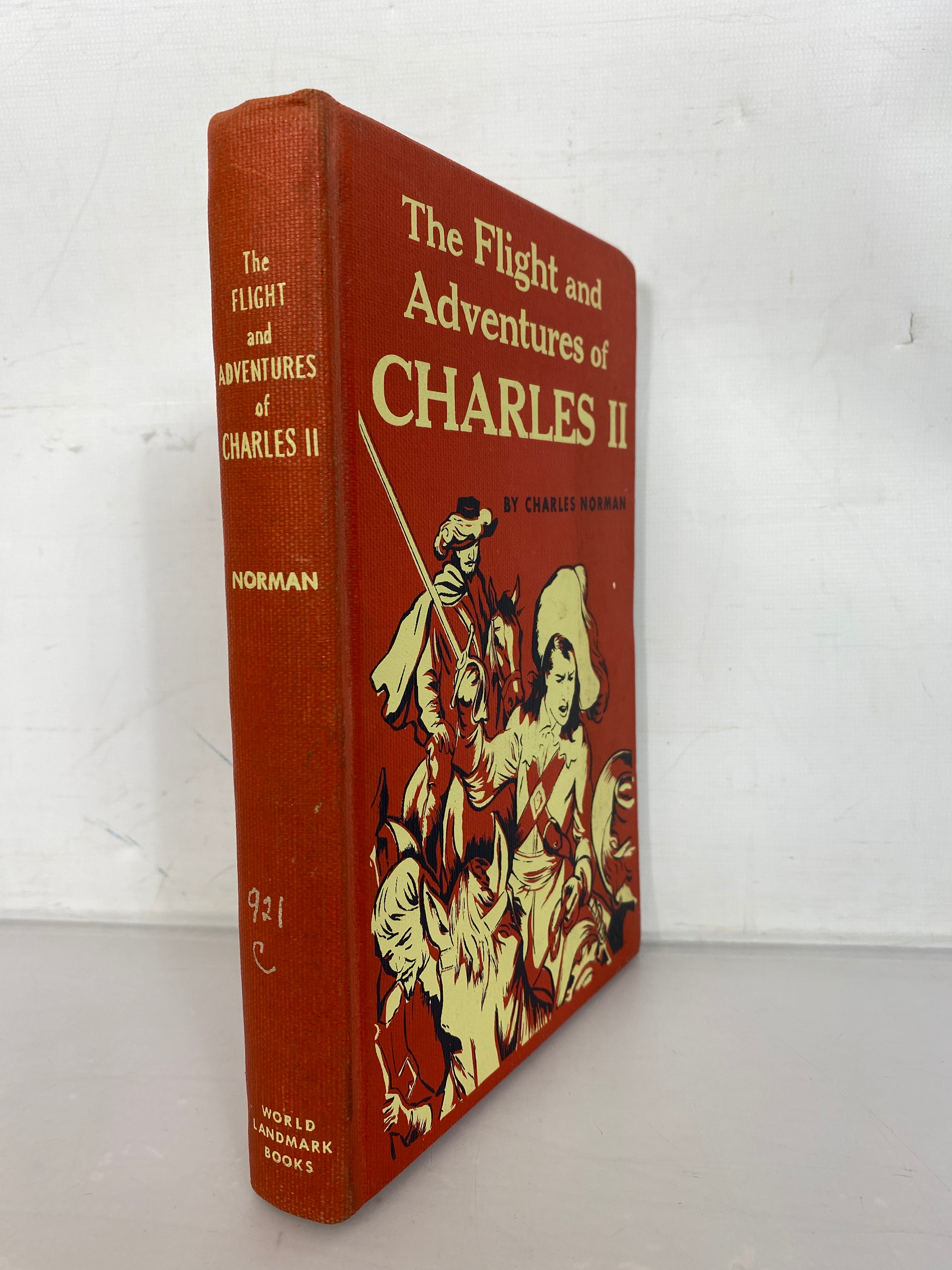 The Flight and Adventures of Charles II by Norman First Printing 1958 HC Vintage
