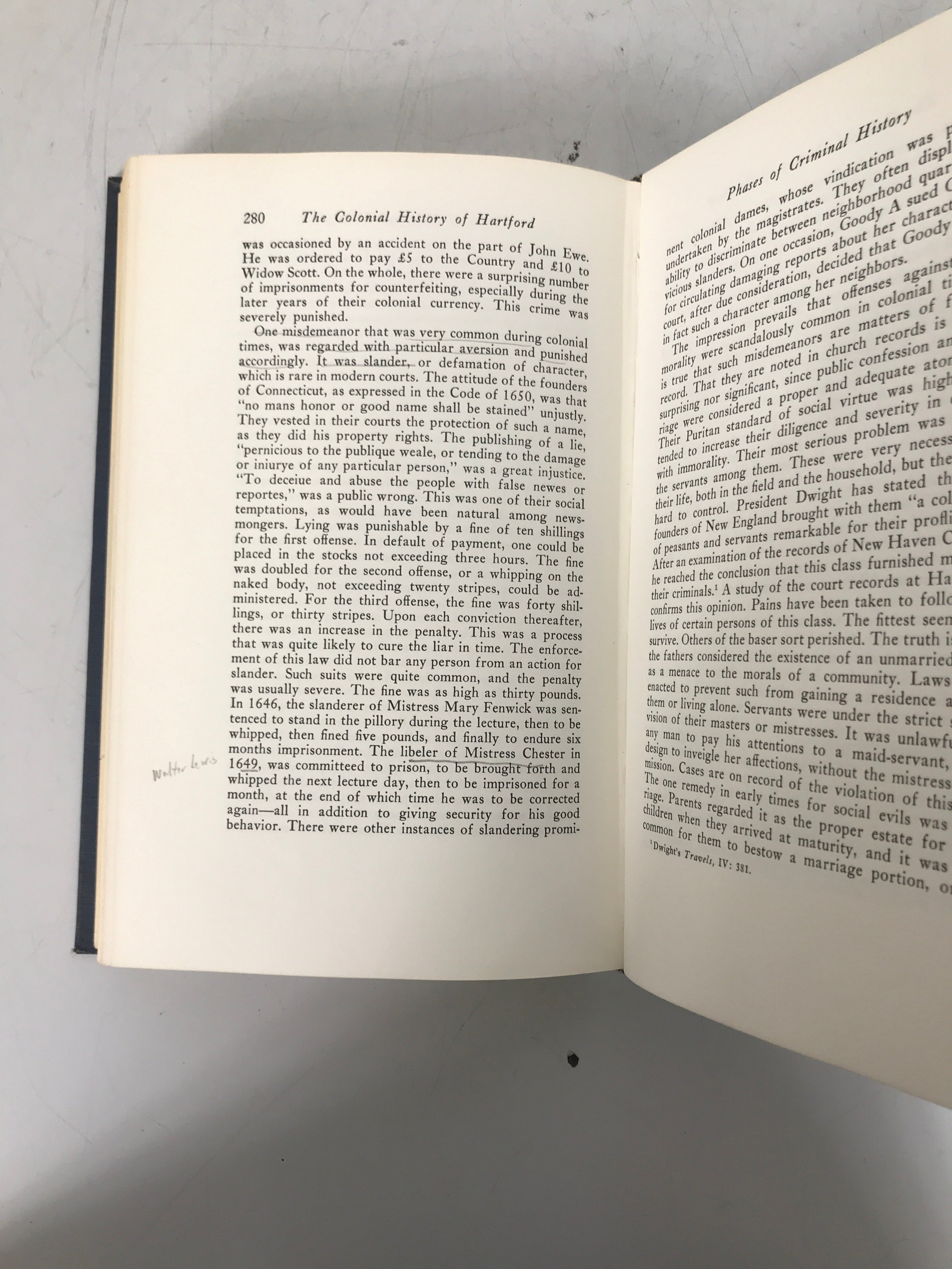 Lot of 2: Colony of Connecticut 1850/Colonial History of Hartford 1974 HC