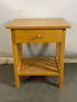 Light Wooden Night Stand w/ Drawer
