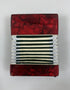 Miniature Red and White Accordion