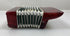 Miniature Red and White Accordion