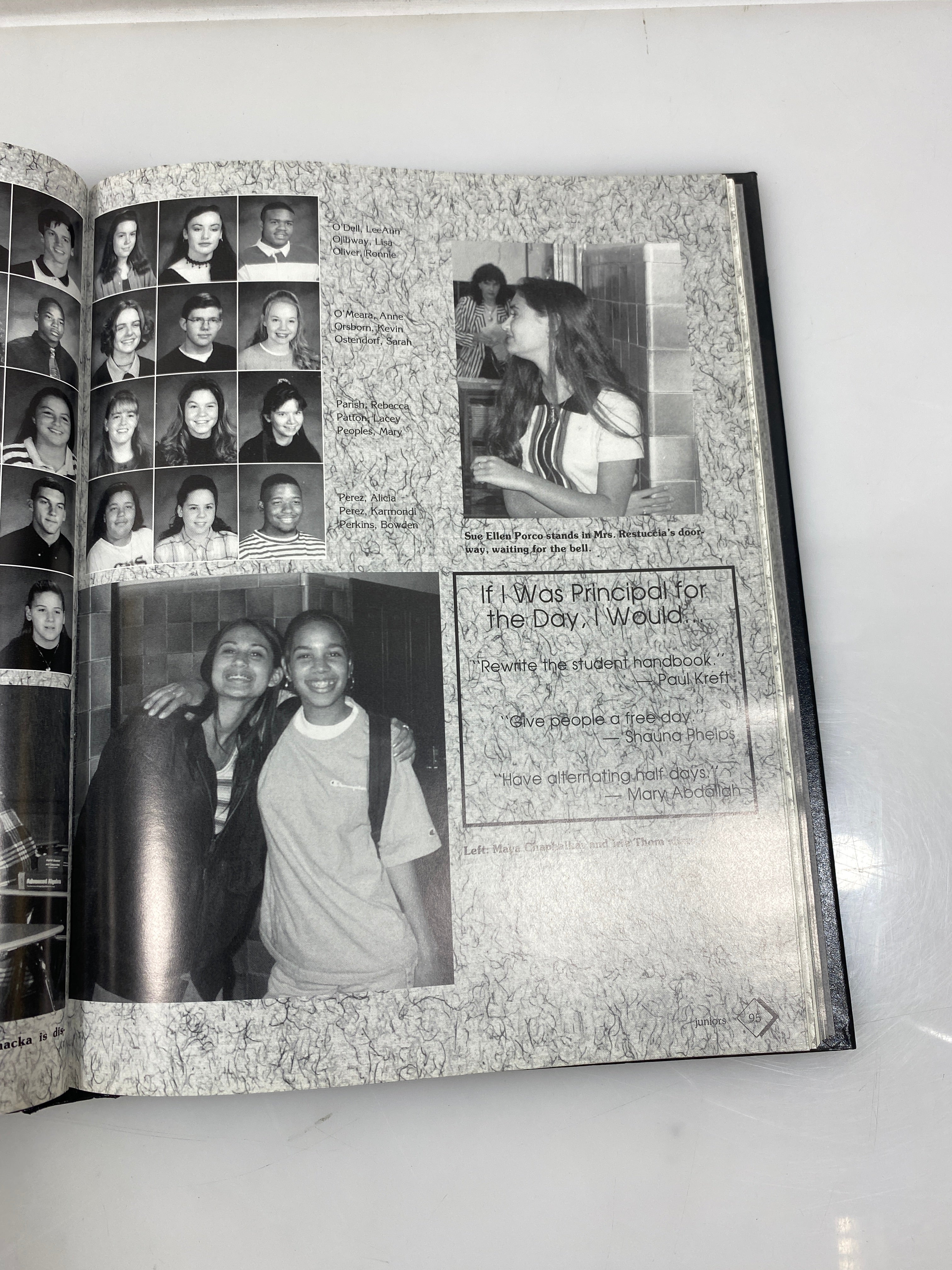 1996 "Lantern" Lansing Eastern High School Yearbook Lansing Michigan HC