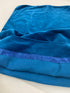 Vintage 1970's Blue Velvet Cloth Envelope