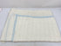 Vintage 1950's White Knit Baby Blanket