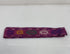Vintage 1960's Magenta Patterned Belt